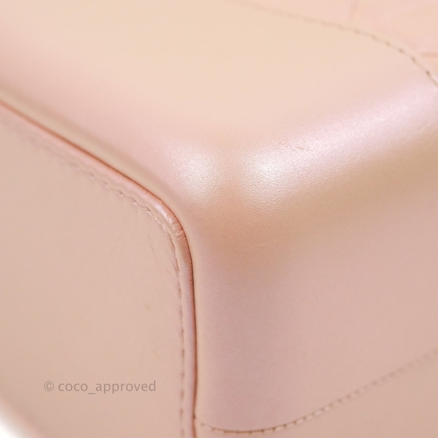 Chanel Small Gabrielle Backpack Iridescent Pink Aged Calfskin