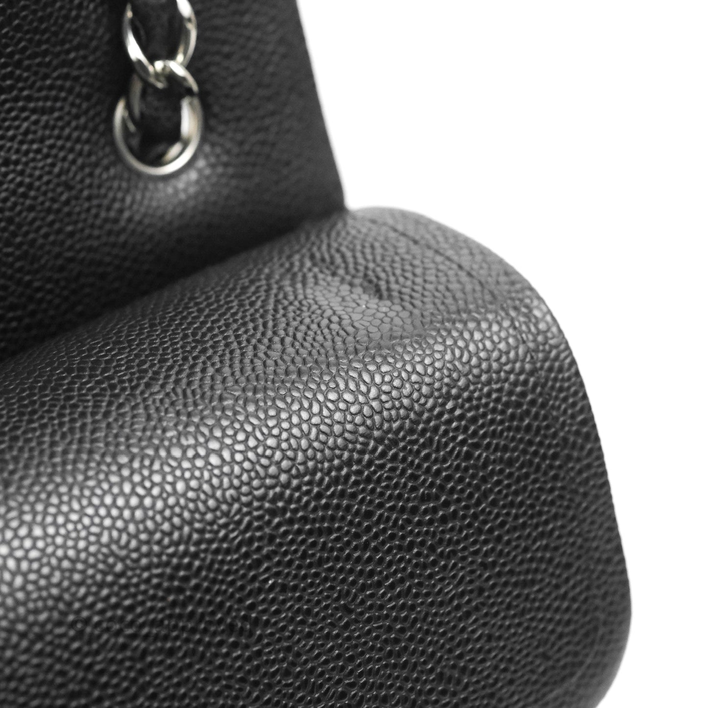 Chanel Jumbo Double Flap Black Caviar Silver Hardware⁣⁣