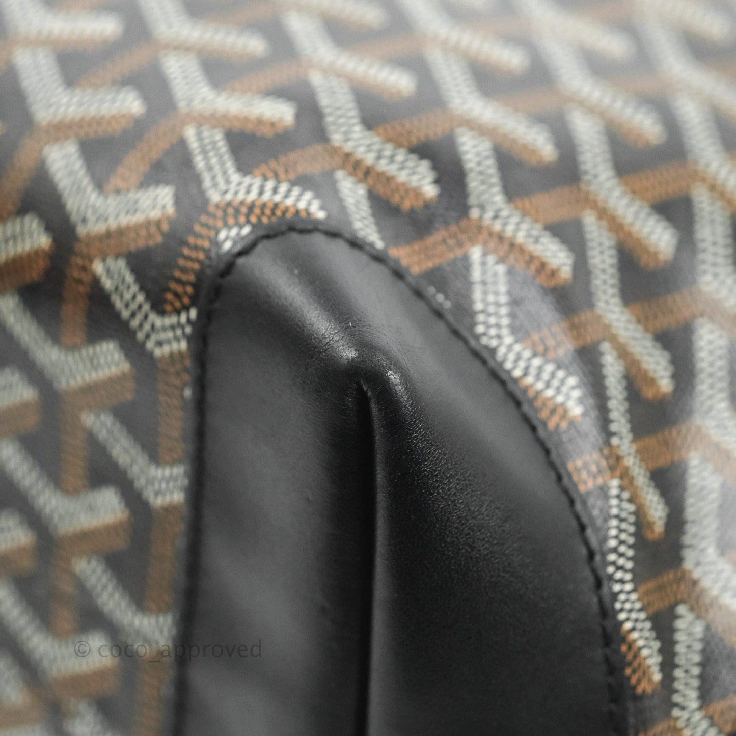 Goyard Goyardine Bellechasse PM Black