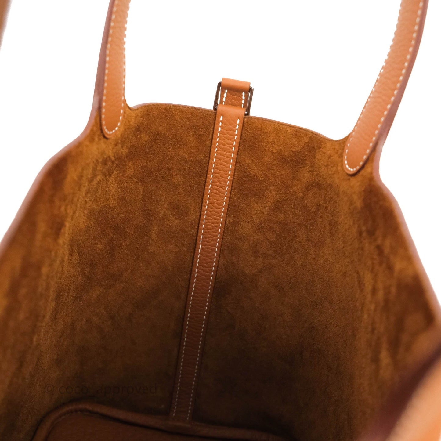 Hermès Picotin 22 Clemence Gold Palladium Hardware