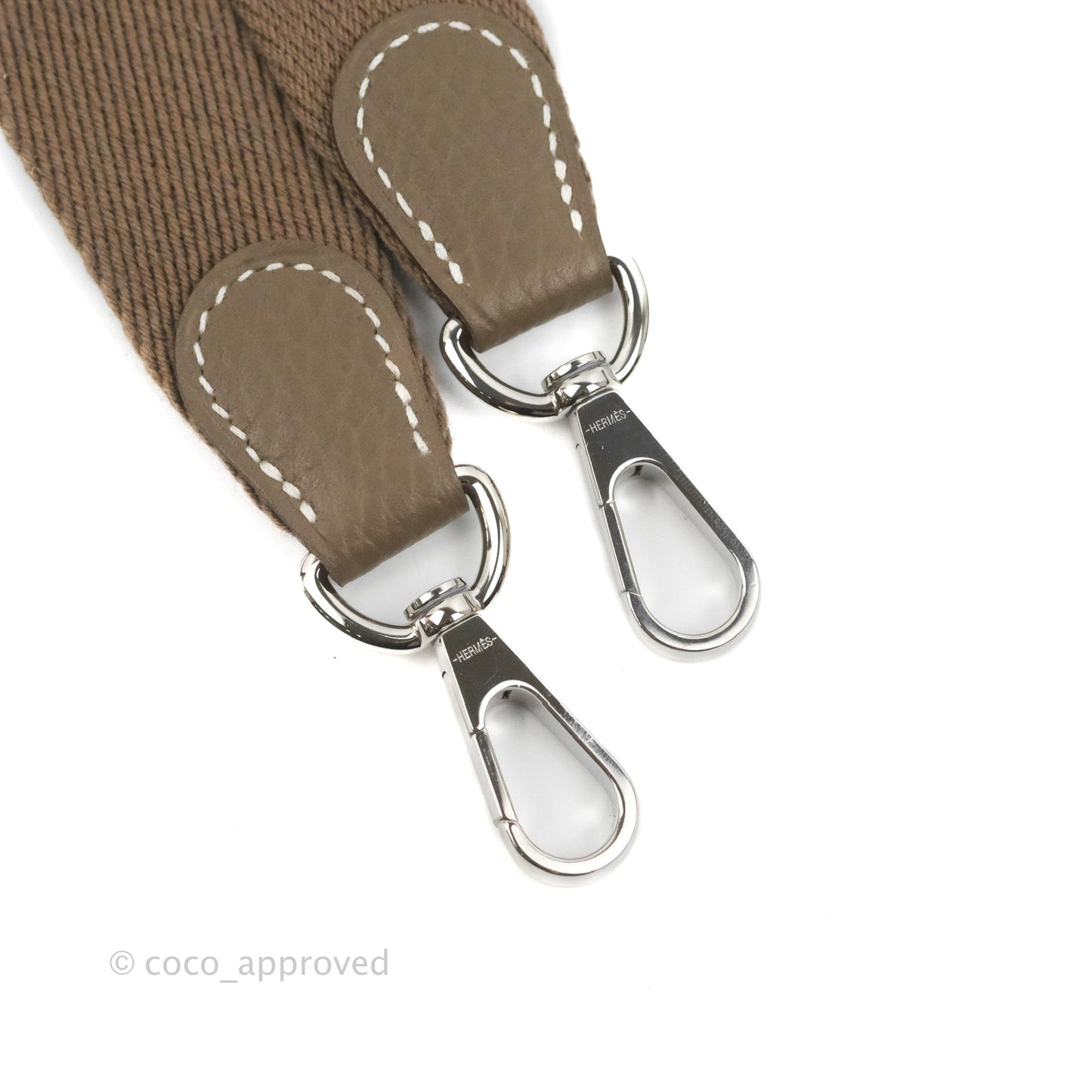 Hermès Mini Evelyne 16 Etoupe Clemence Palladium Hardware