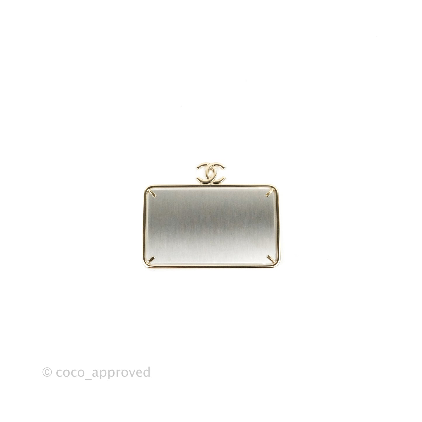 Chanel Quilted Top Handle Vanity Case Caviar Light Pink Gold Hardware