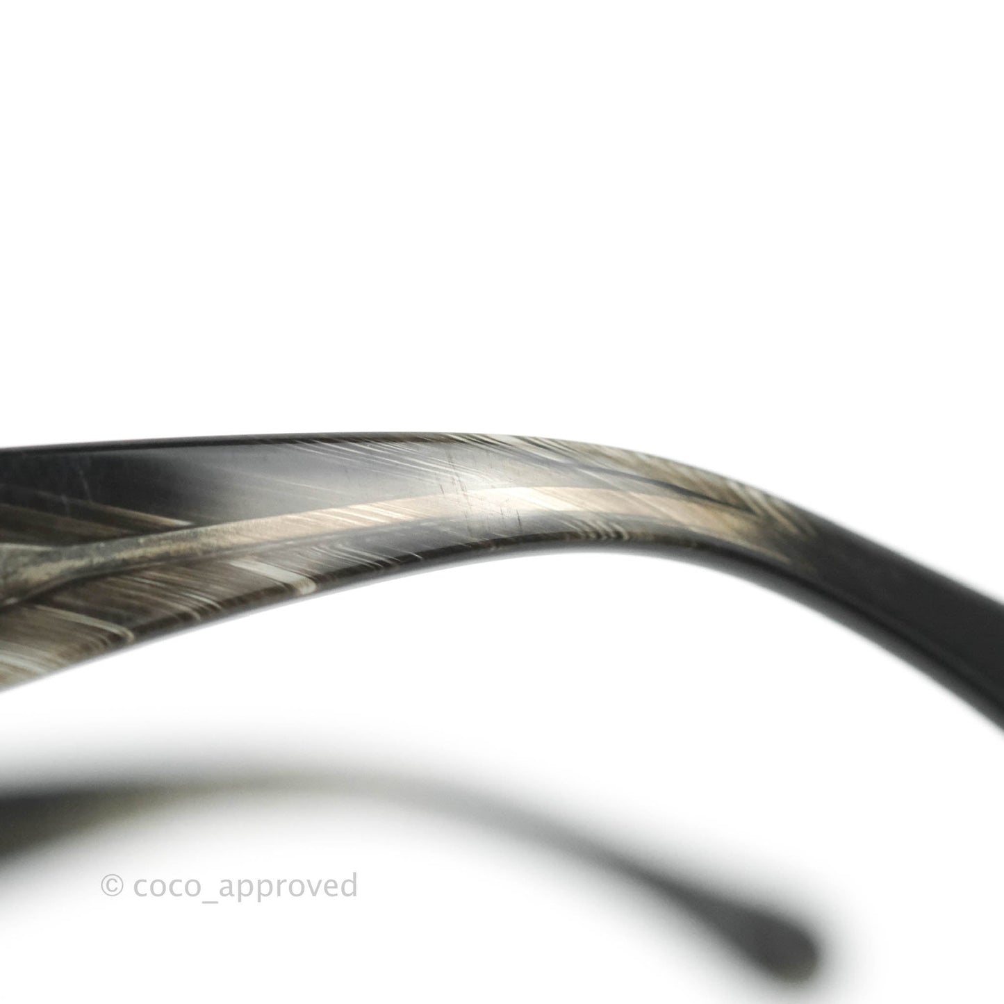Chanel Square Chain Sunglasses 5362-Q Shaded Black