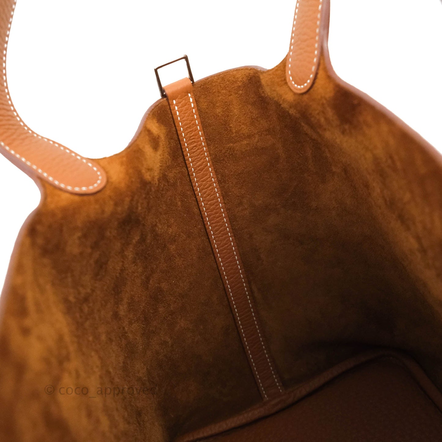 Hermès Picotin 22 Clemence Gold Palladium Hardware