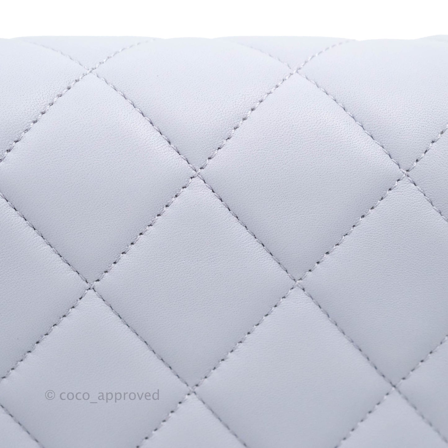 Chanel Quilted My Perfect Mini With Pearl Lilac Lambskin Silver Hardware