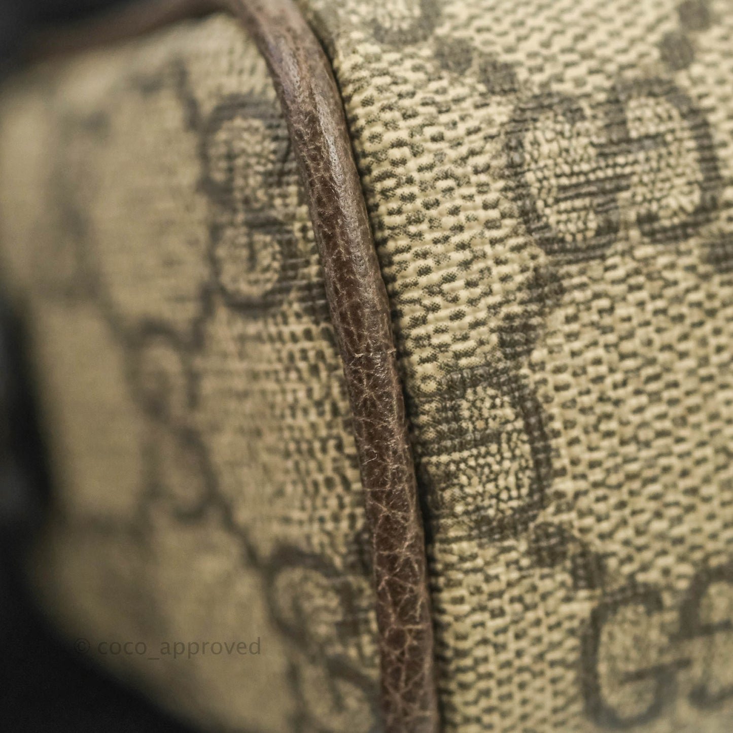 Gucci Ophidia GG Supreme Small Belt Bag Gold Hardware