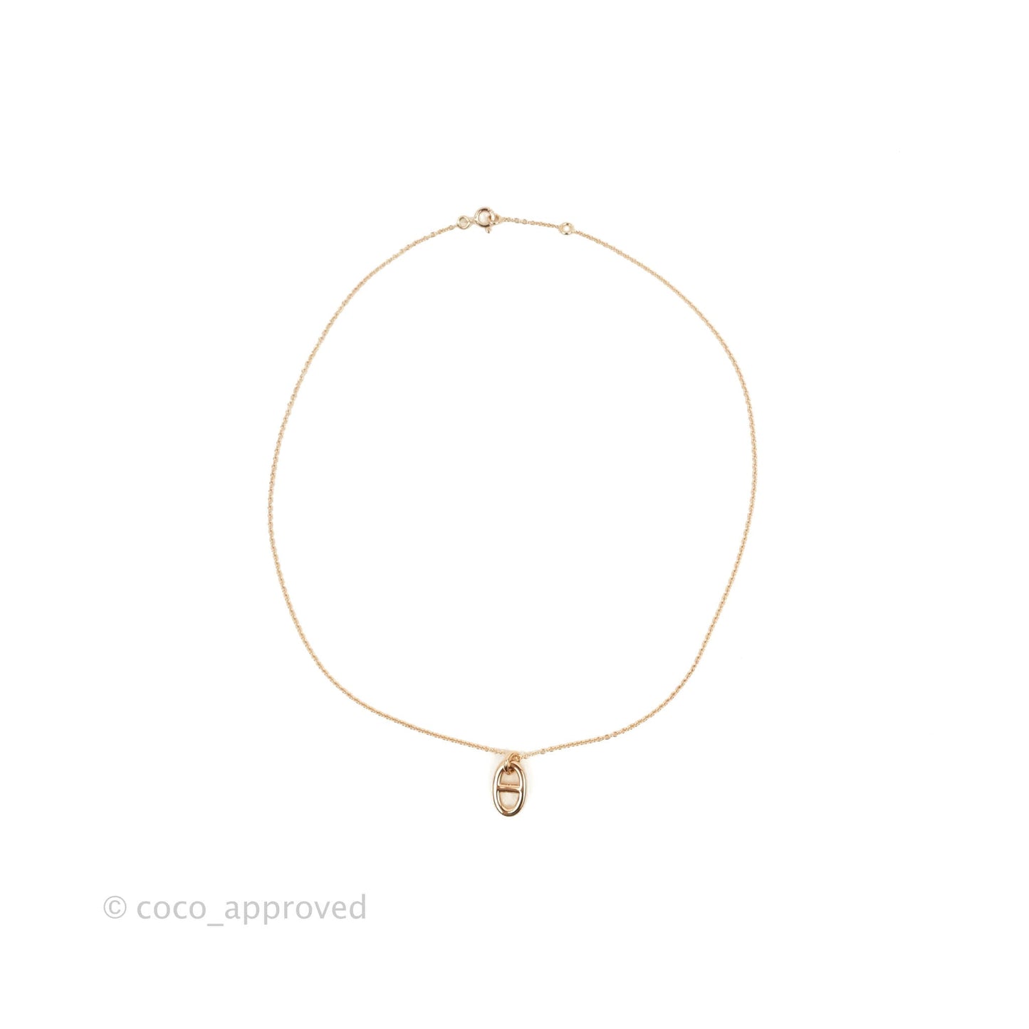 Hermès Farandole Pendant Small Model Rose Gold