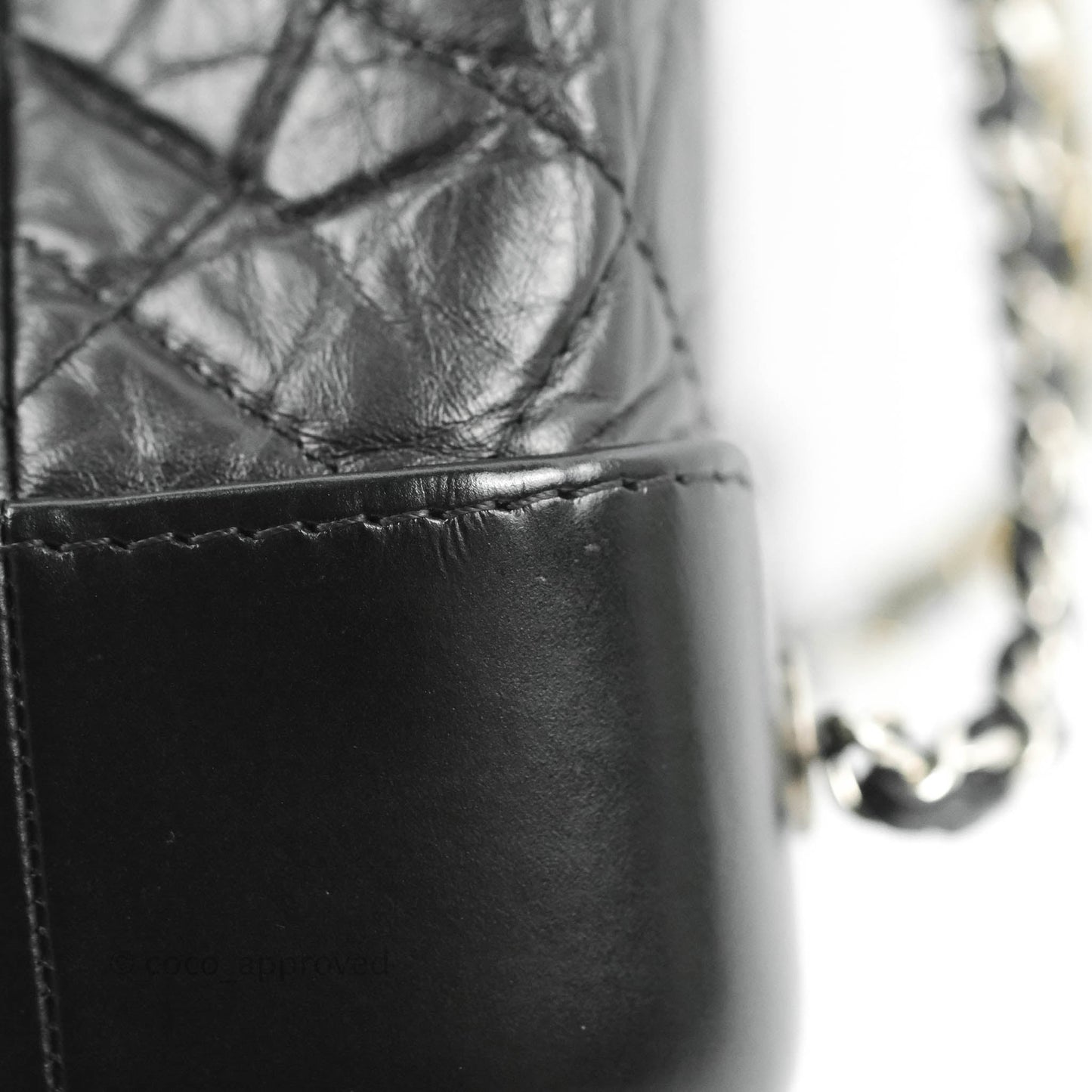 Chanel Small Gabrielle Backpack Black Aged Calfskin