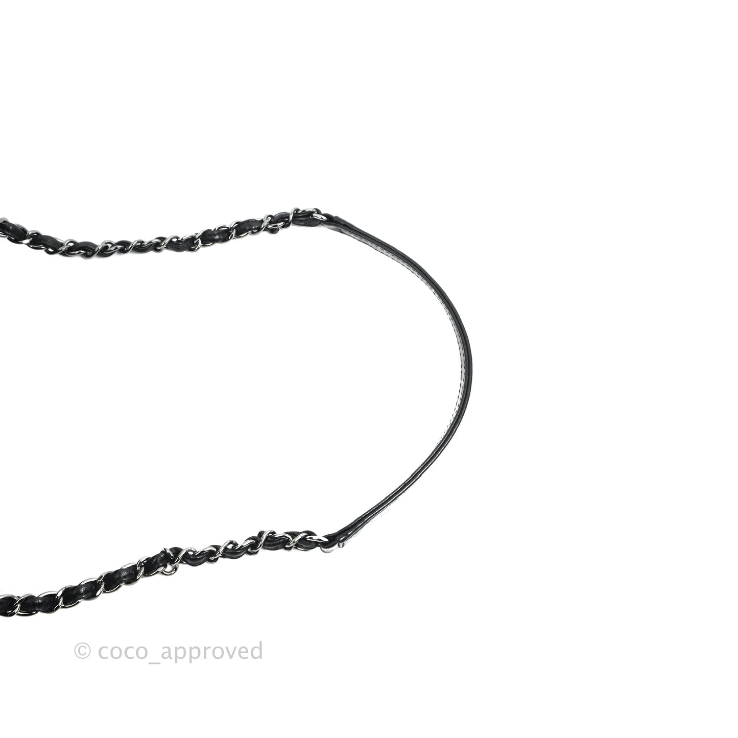 Chanel Trendy CC Small Black Lambskin Dark Silver Hardware