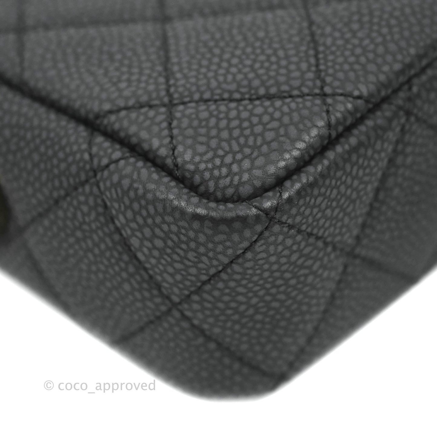 Chanel Camera Bag Black Caviar Gold Hardware