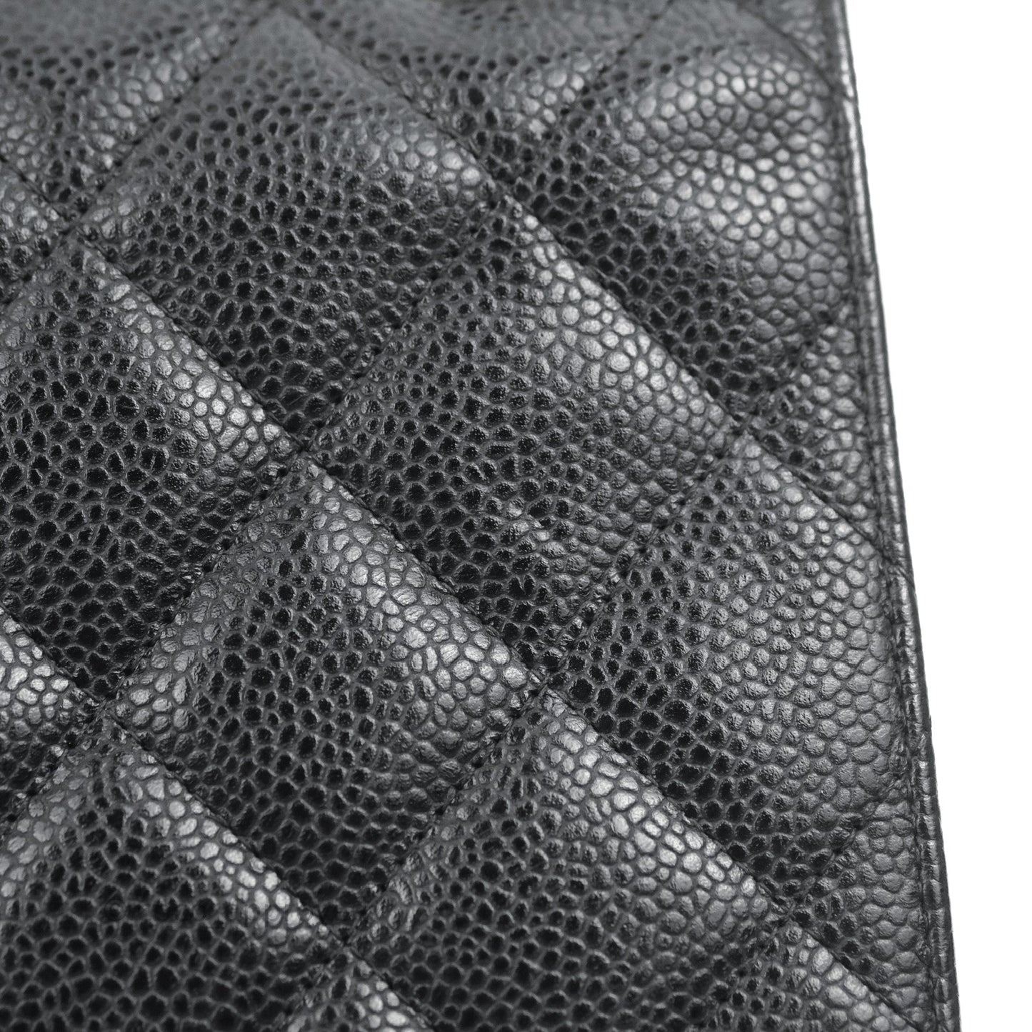Chanel Jumbo Double Flap Black Caviar Silver Hardware⁣⁣
