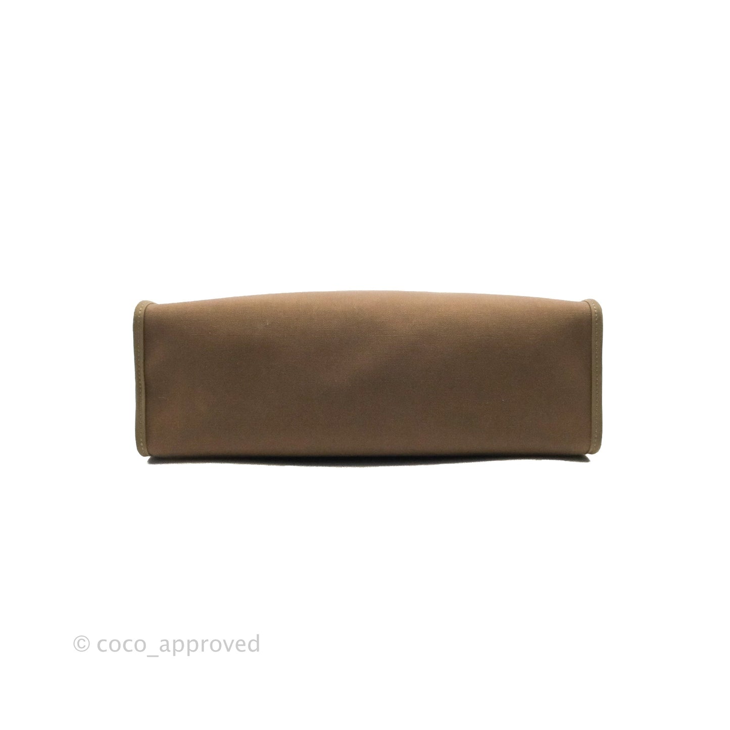 Hermès Herbag Zip 31 Etoupe/Fauve Canvas Palladium Hardware