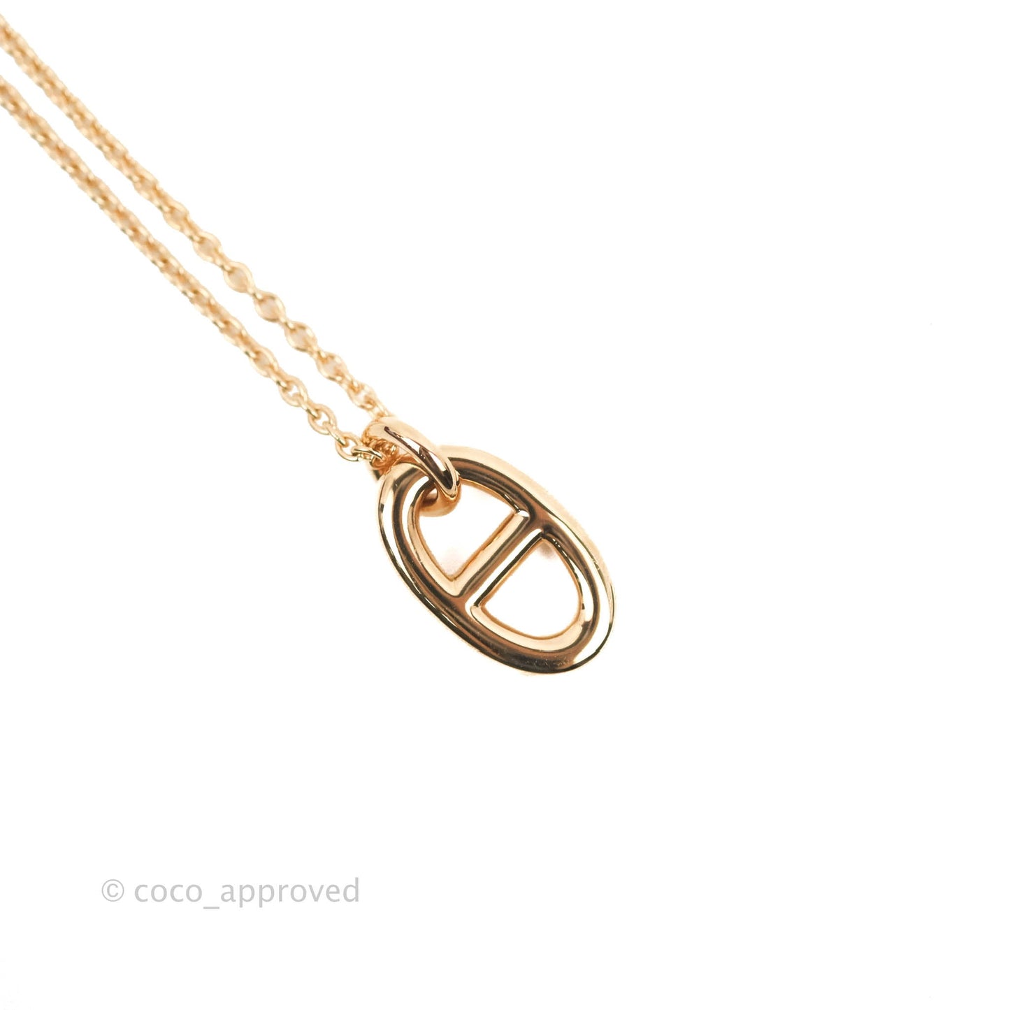 Hermès Farandole Pendant Small Model Rose Gold