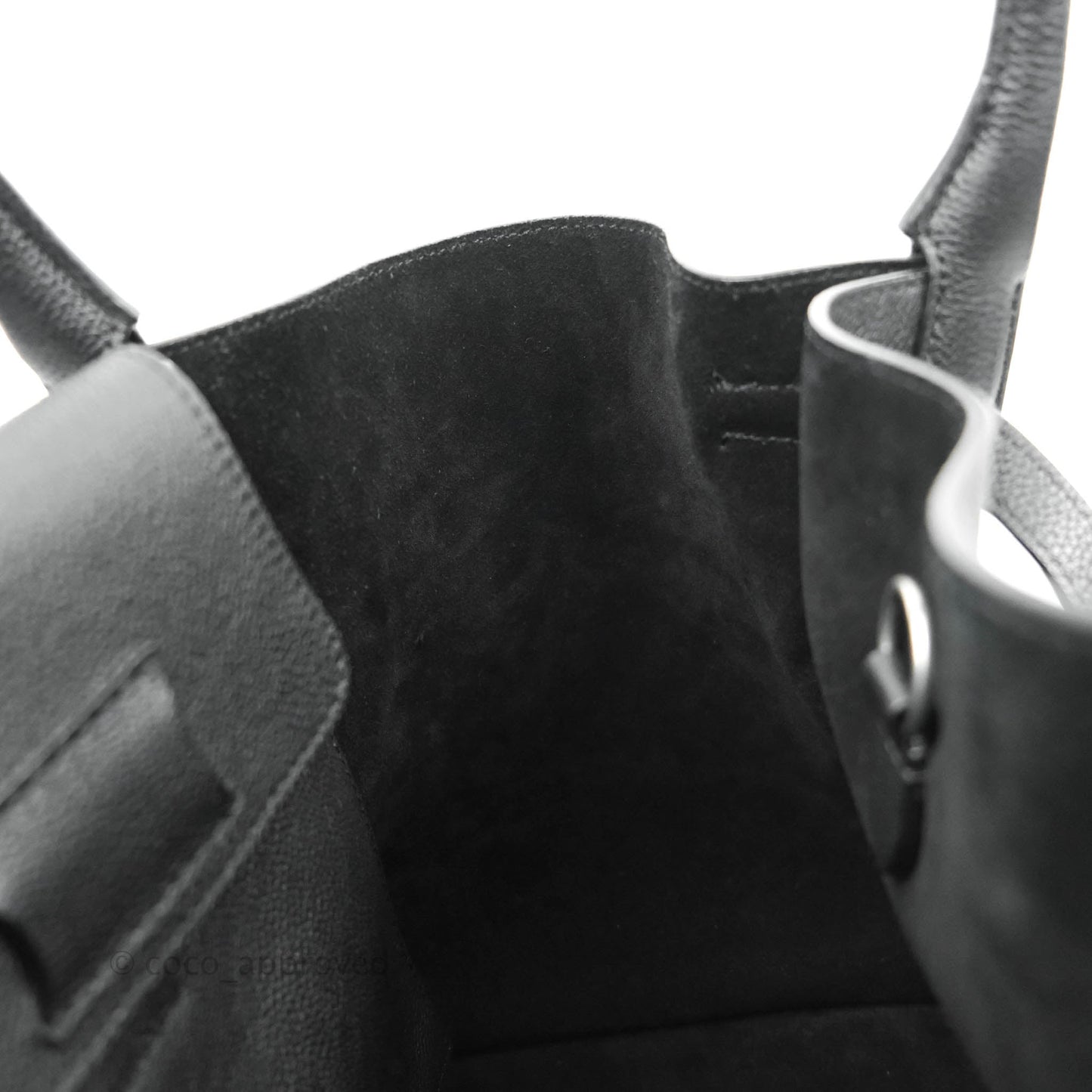 Celine Small Big Bag Black Supple Grained Leather Silver Hardware