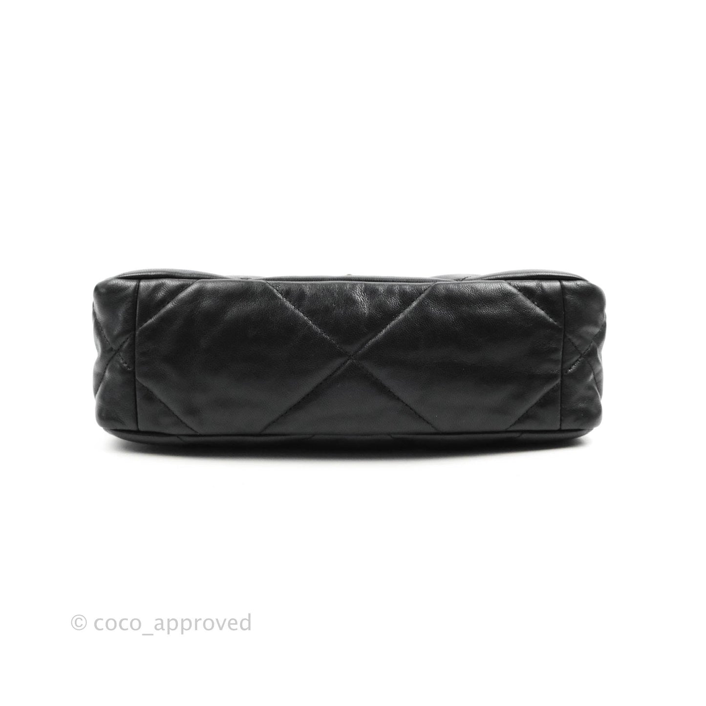 Chanel 19 Small Black Goatskin Mixed Hardware 20B