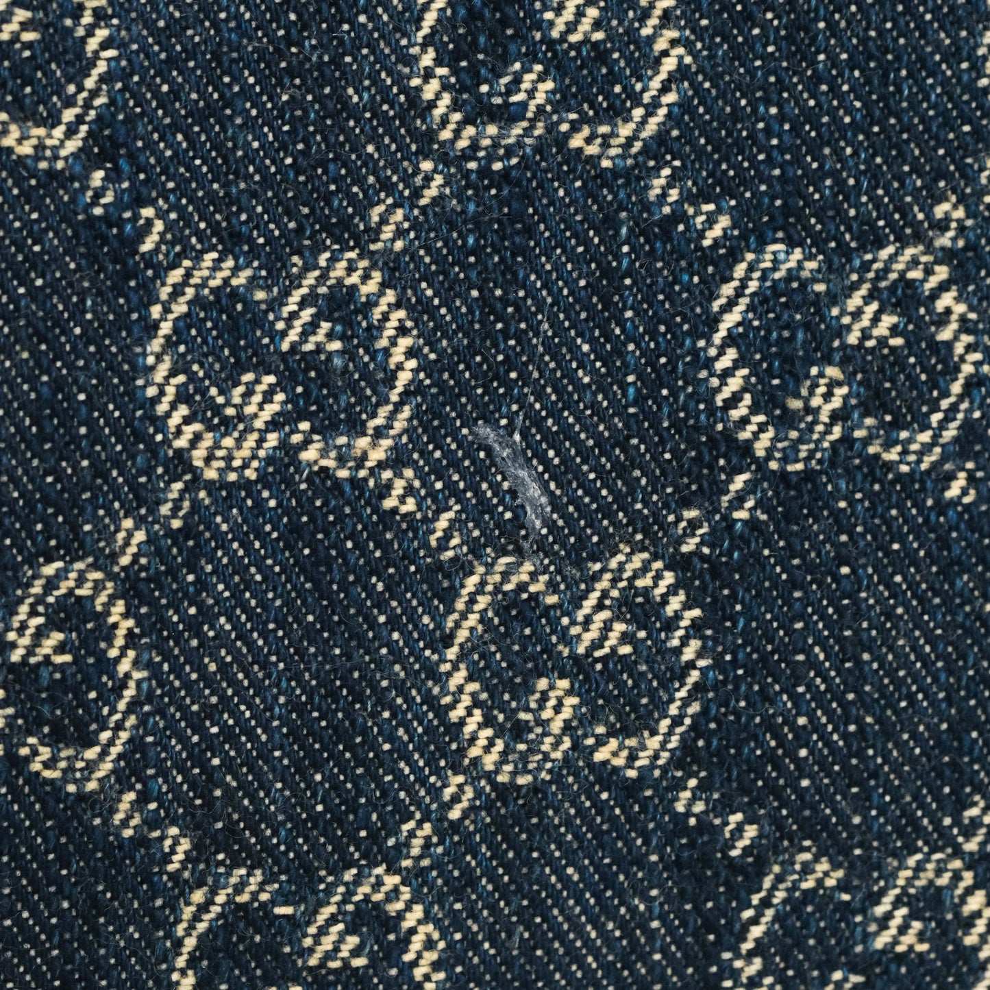 Gucci Denim GG Monogram Mini Dionysus Chain Wallet