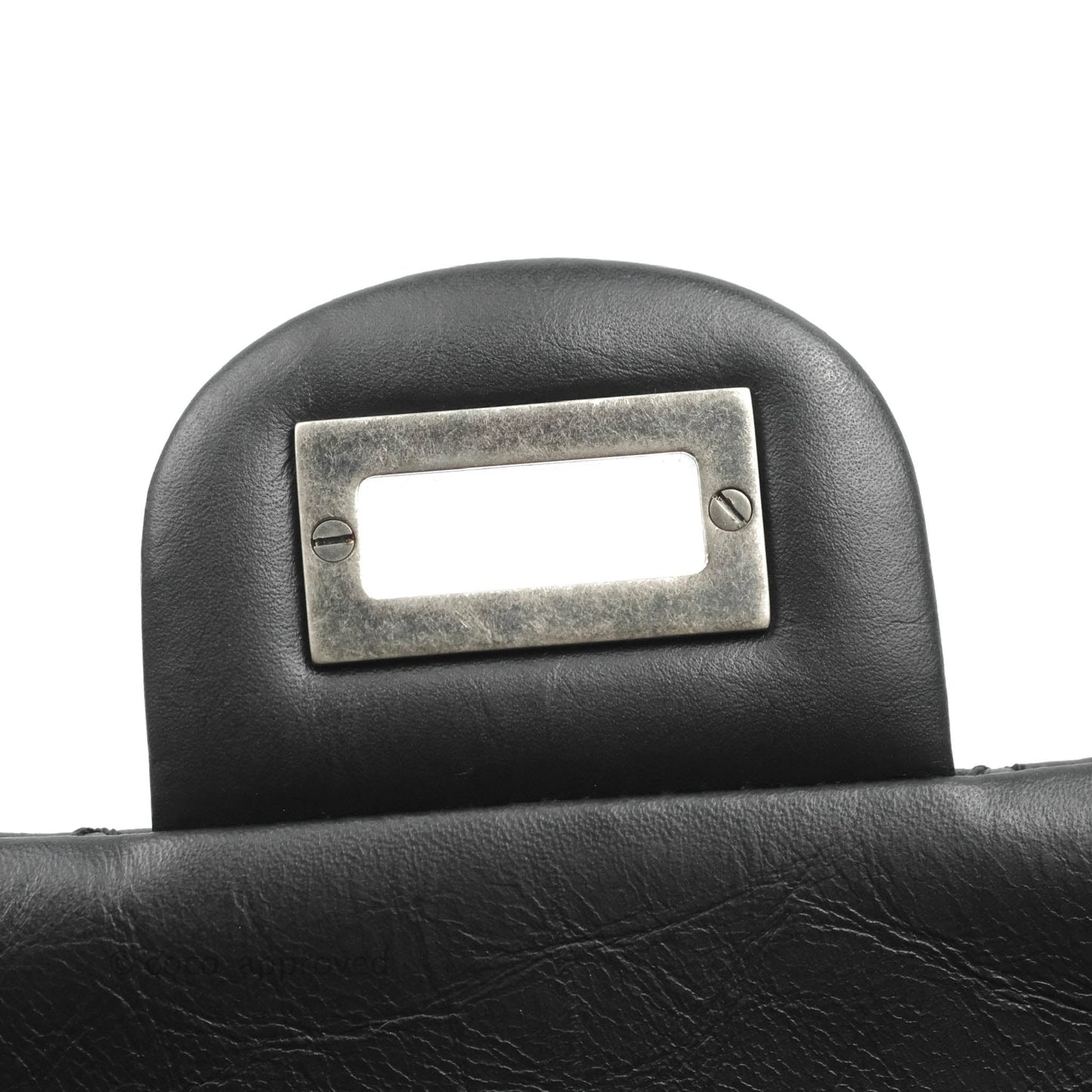 Chanel Reissue 225 Quilted Aged Calfskin Black Ruthenium Hardware