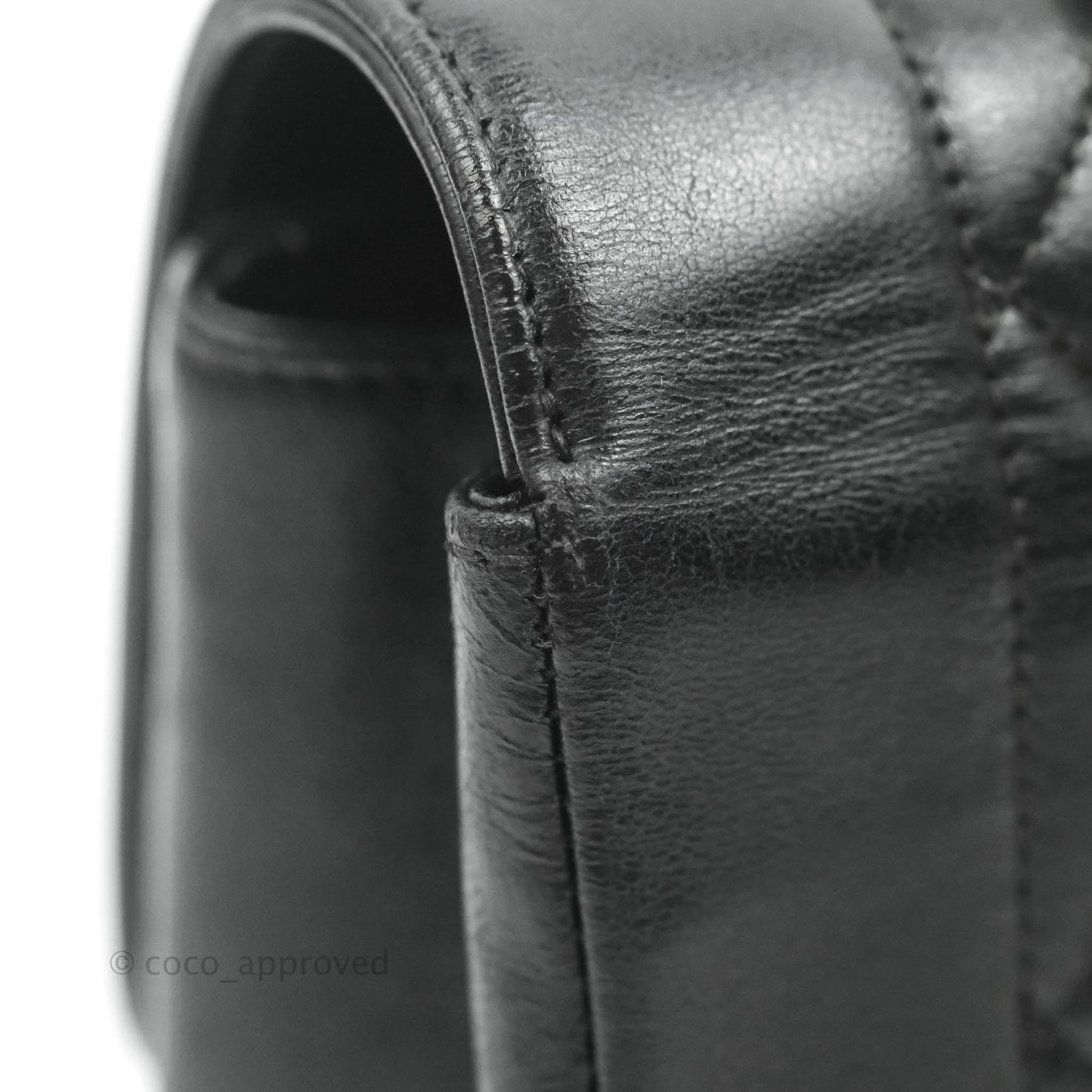 Chanel Black Quilted Lambskin Small Vintage Classic Diana Flap Bag