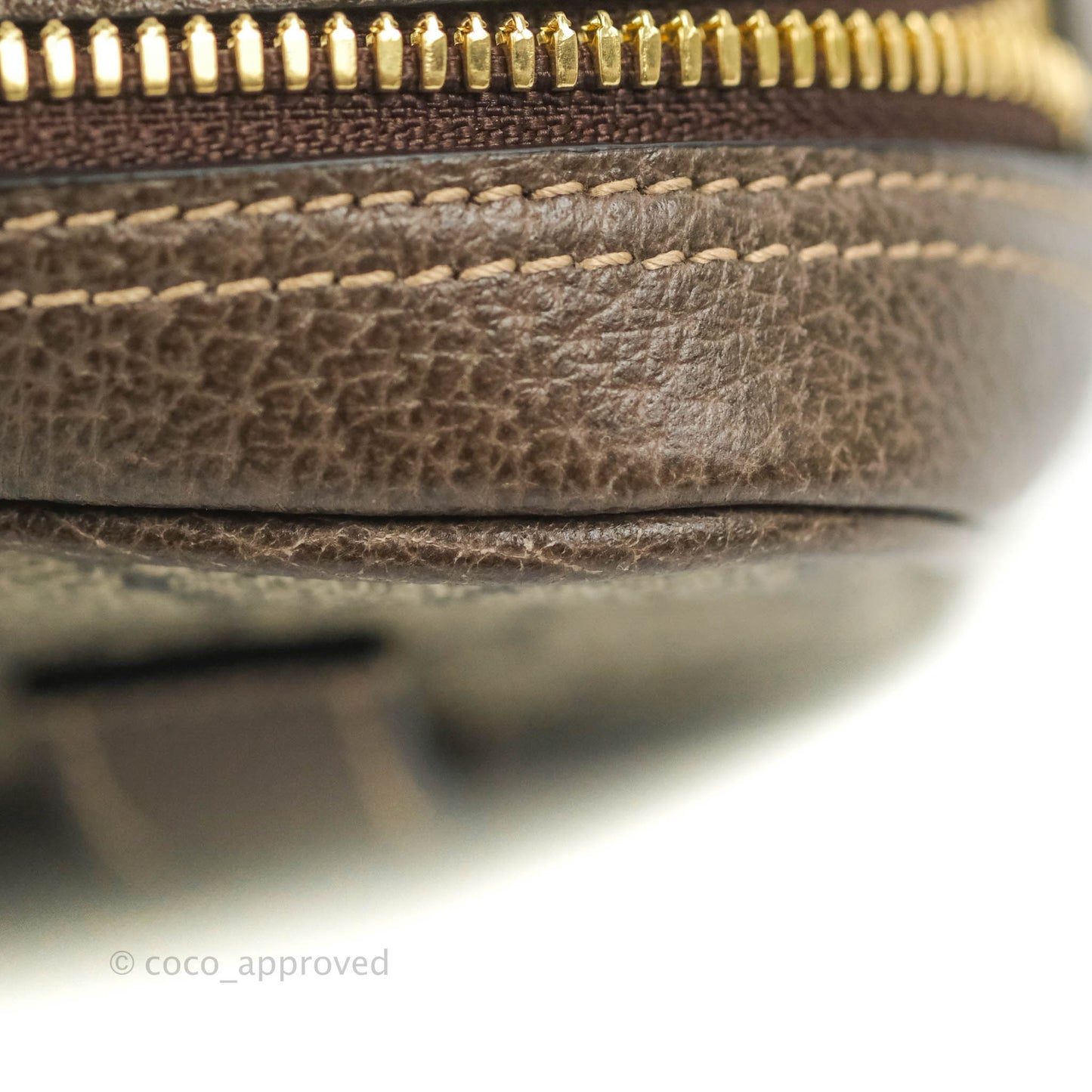Gucci Ophidia GG Supreme Small Belt Bag Gold Hardware