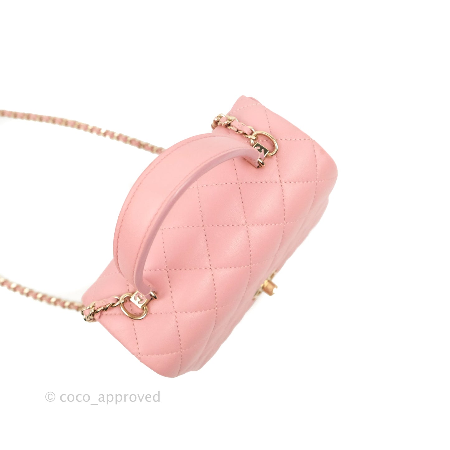 Chanel Citizen Chic Mini Flap Bag Pink Lambskin Gold Hardware