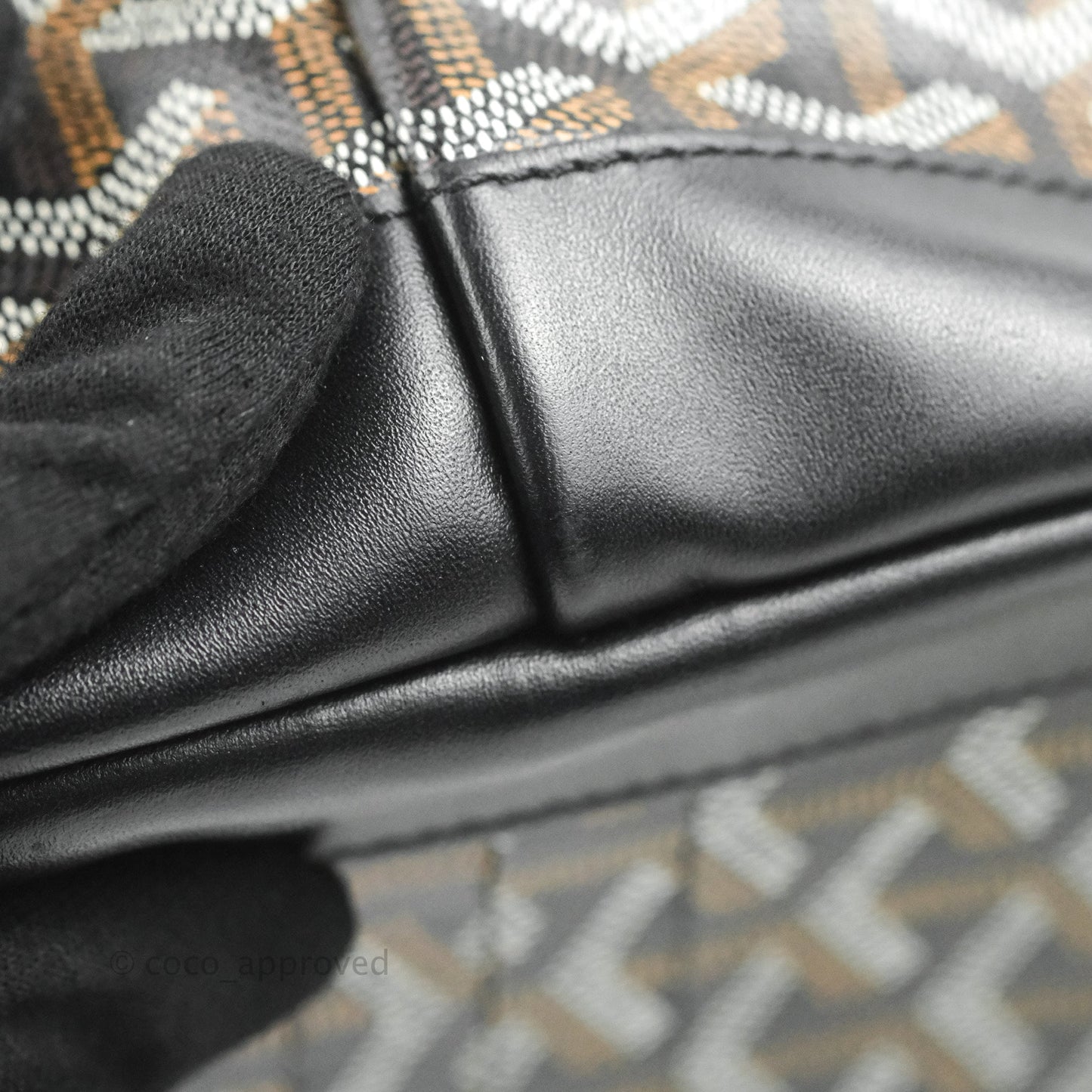 Goyard Goyardine Bellechasse PM Black