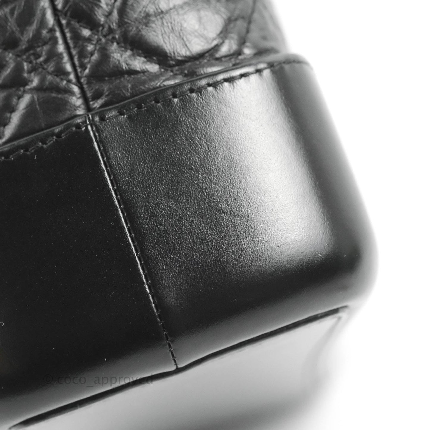 Chanel Small Gabrielle Backpack Black Aged Calfskin