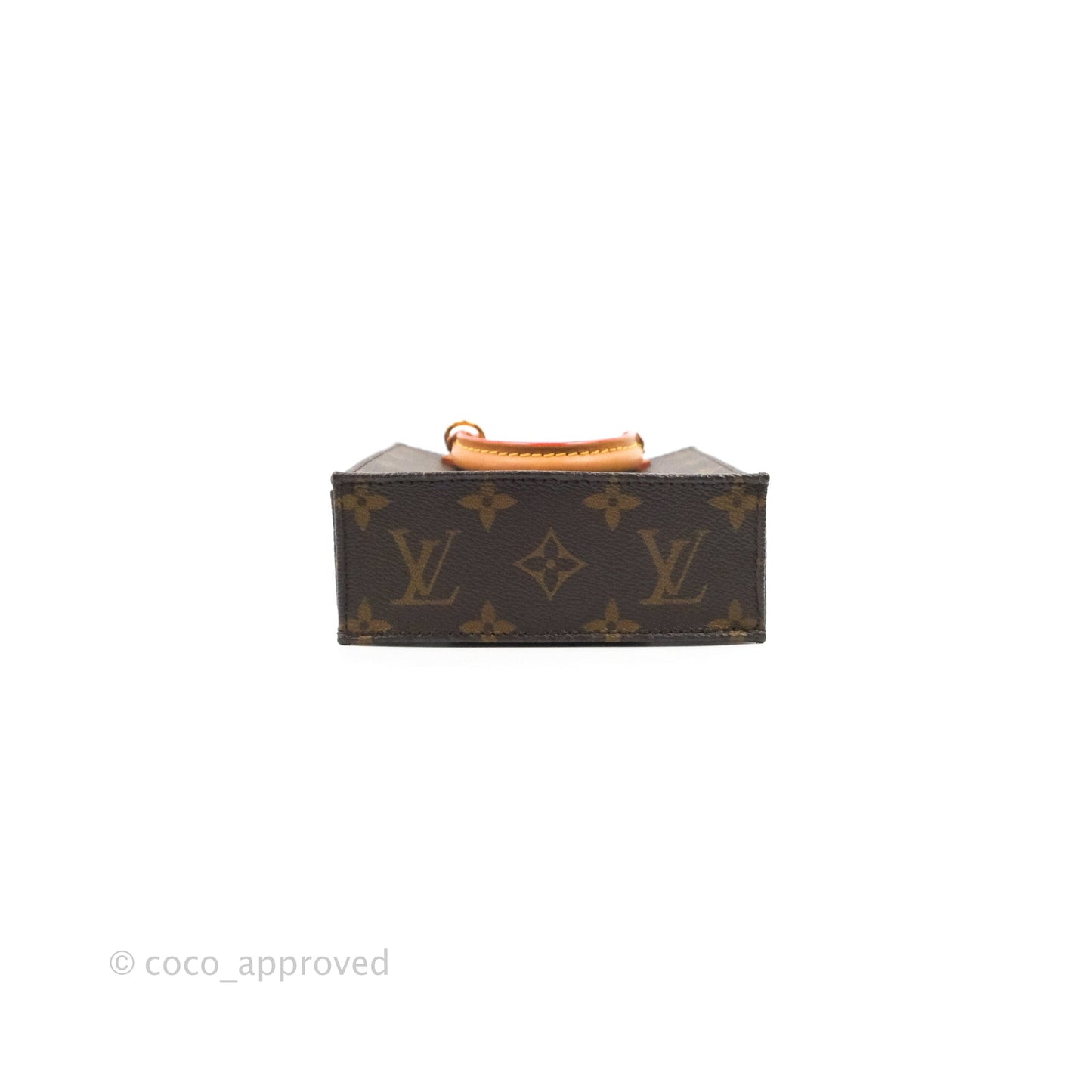 Louis Vuitton Petit Sac Plat Bag Monogram Canvas