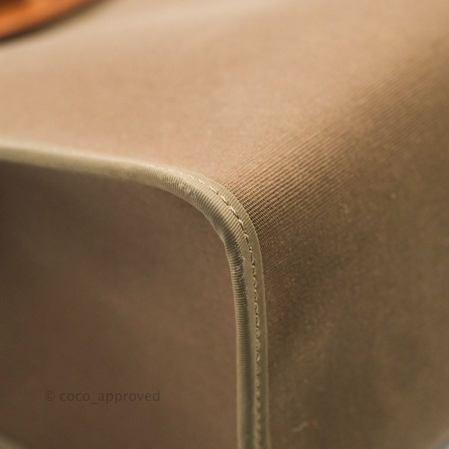 Hermès Herbag Zip 31 Etoupe/Fauve Canvas Palladium Hardware