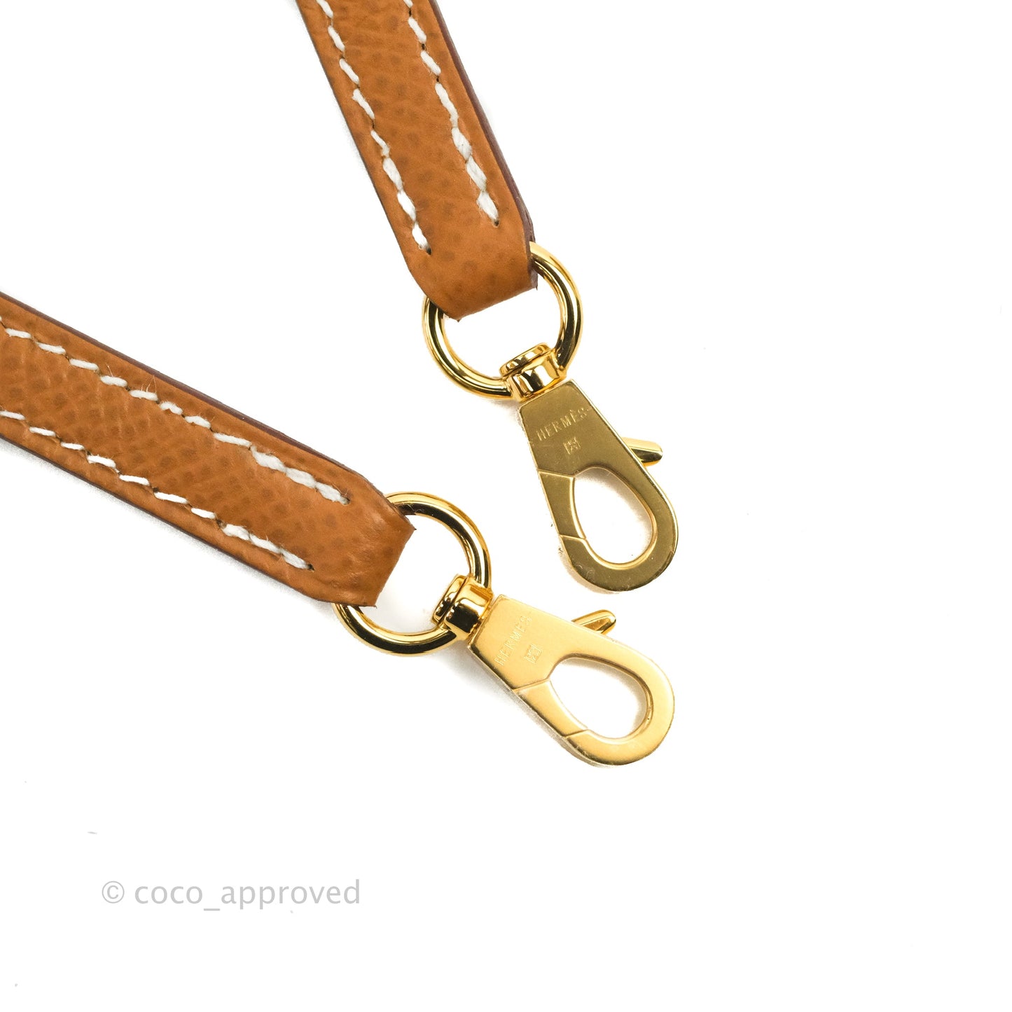 Hermès Mini Kelly II Gold Epsom Gold Hardware