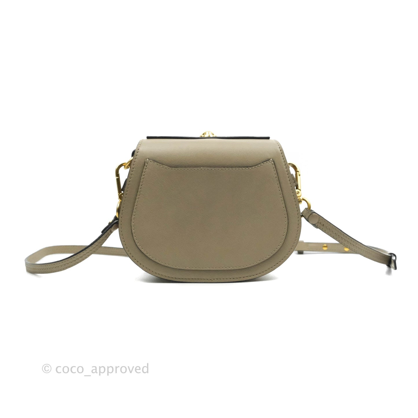 Chloé Nile Crossbody Bag Motty Grey Calfskin