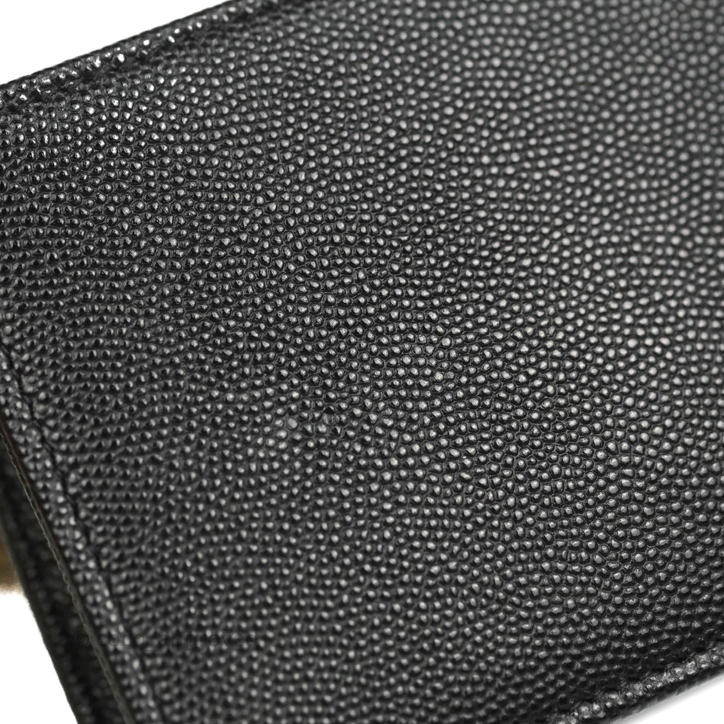 Chanel Quilted WOC Black Caviar Gold Hardware 22A