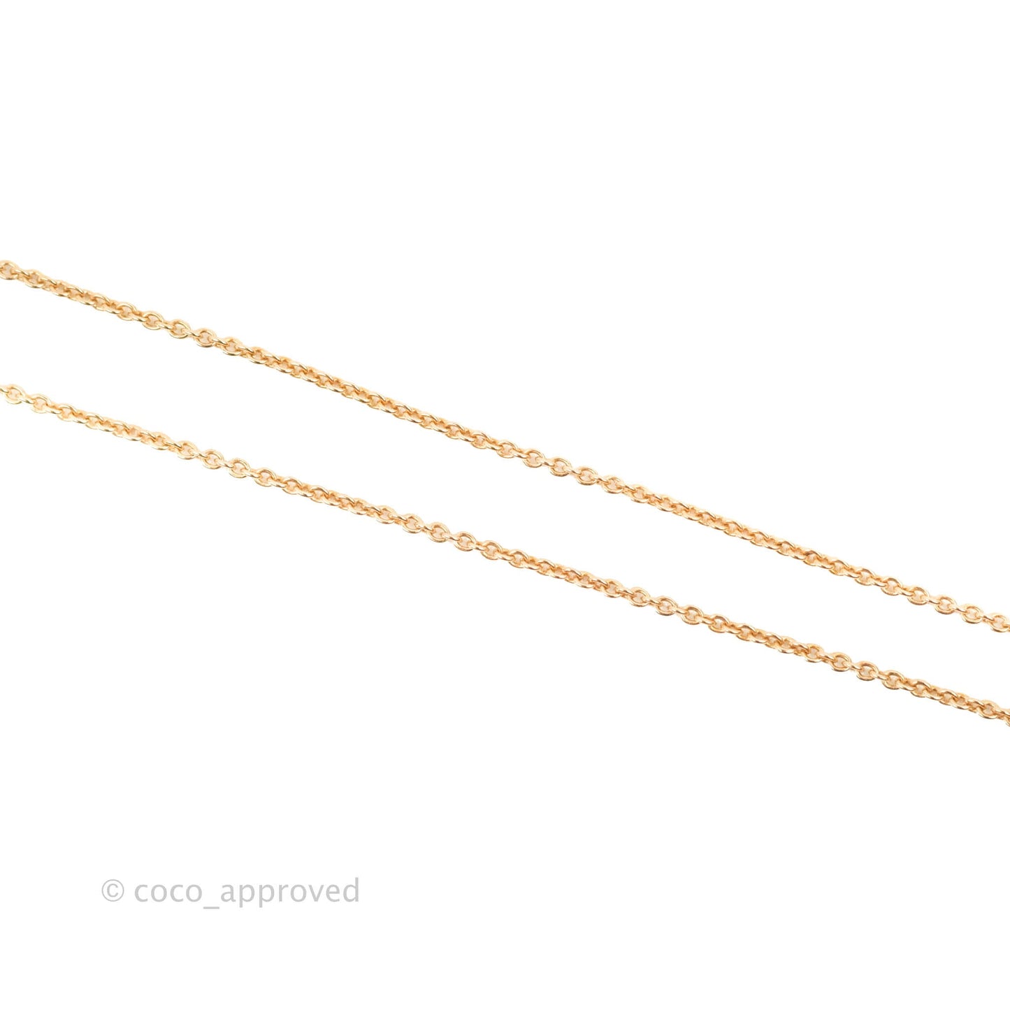 Hermès Finesse Necklace Rose Gold