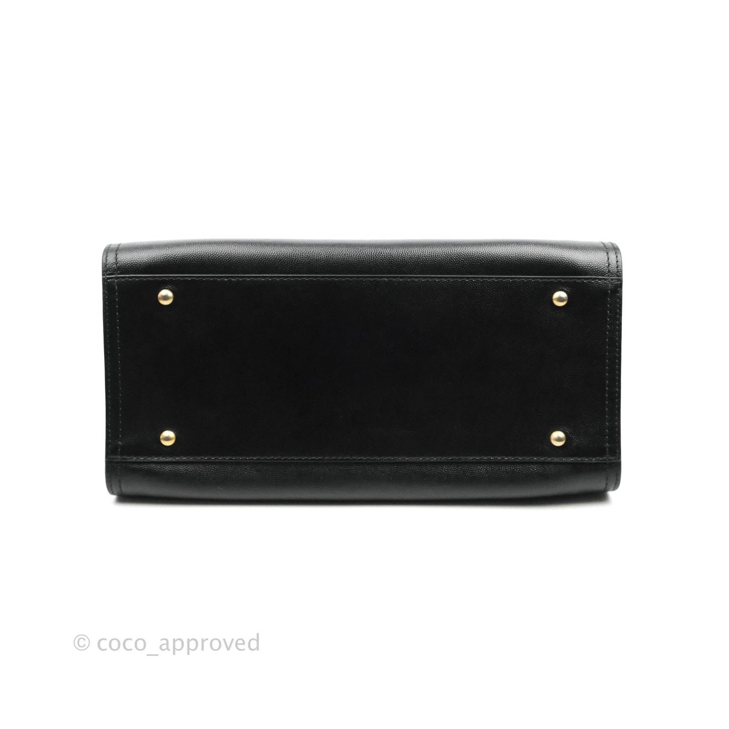 Chanel Small Studded Deauville Tote Black Caviar Gold Hardware