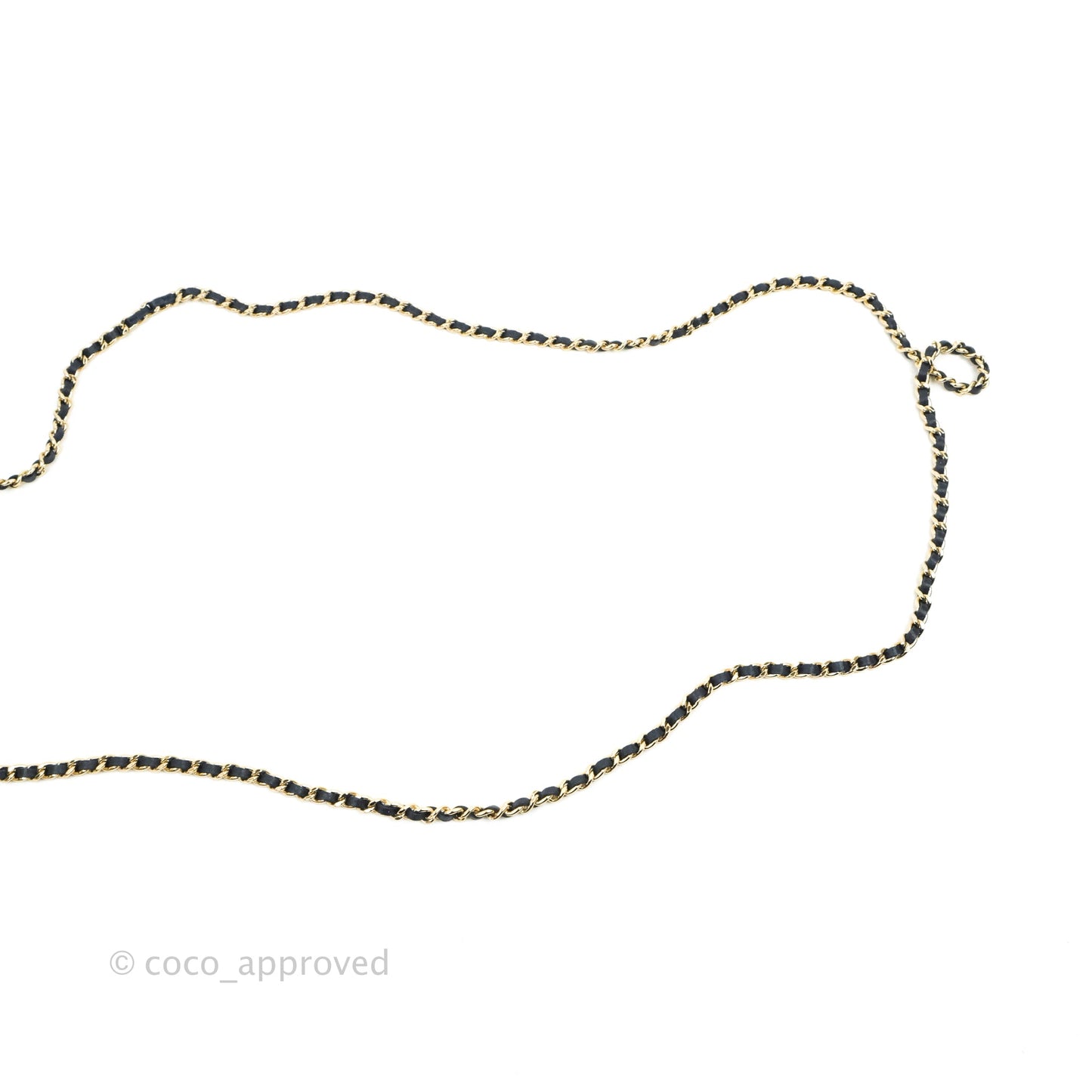 Chanel Trendy CC WOC Wallet On Chain Navy Lambskin Gold Hardware