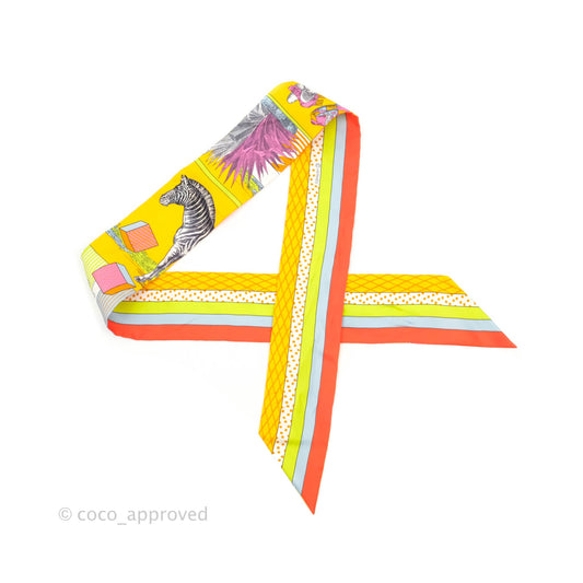 Hermes Grand Theatre Nouveau Twilly Soleil/Vert Fluo/Multic