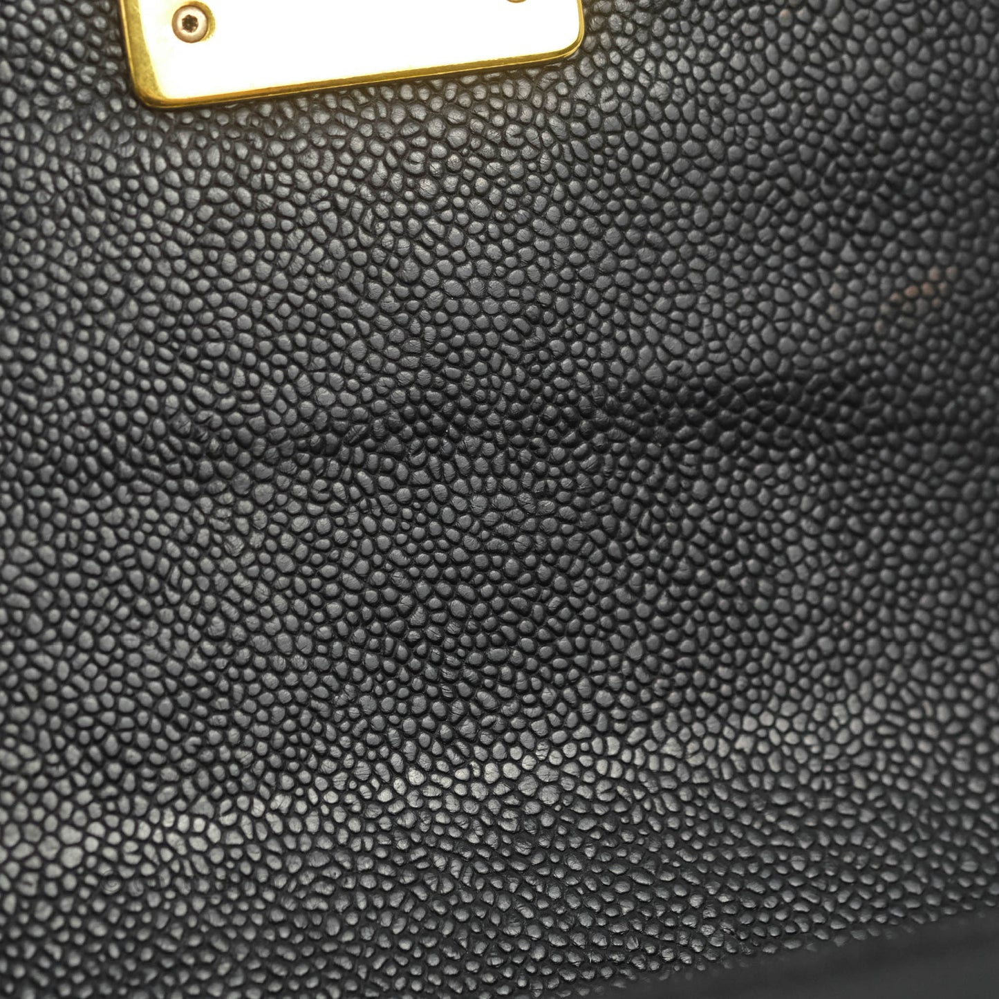Chanel Quilted Small Boy Black Caviar Aged Gold Hardware