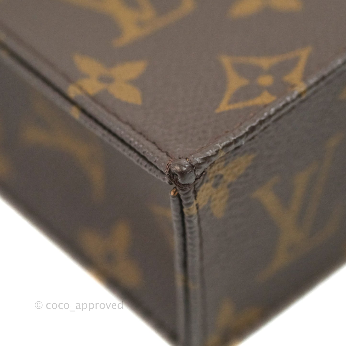 Louis Vuitton Petit Sac Plat Bag Monogram Canvas