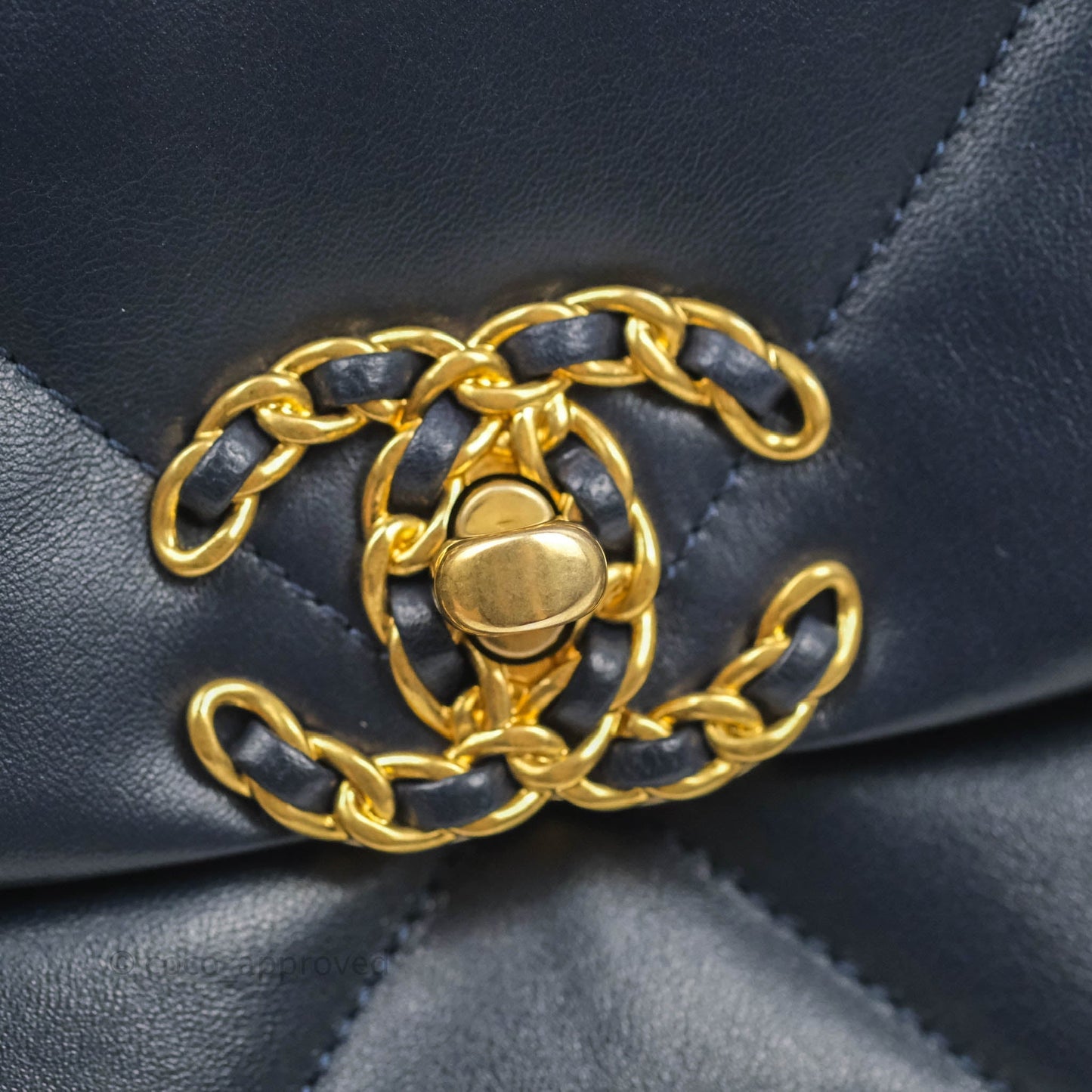 Chanel 19 Small Navy Mixed Hardware