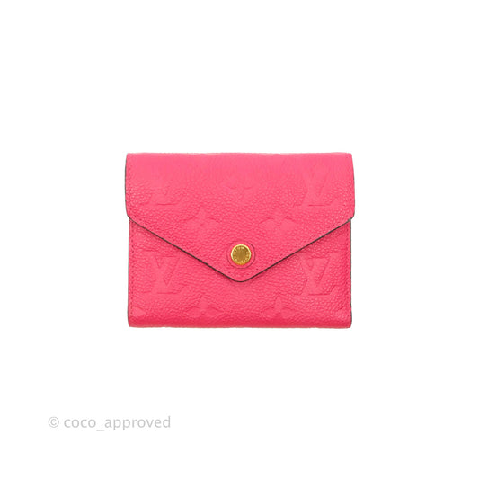 Louis Vuitton Victorine Wallet Freesia Monogram Empreinte