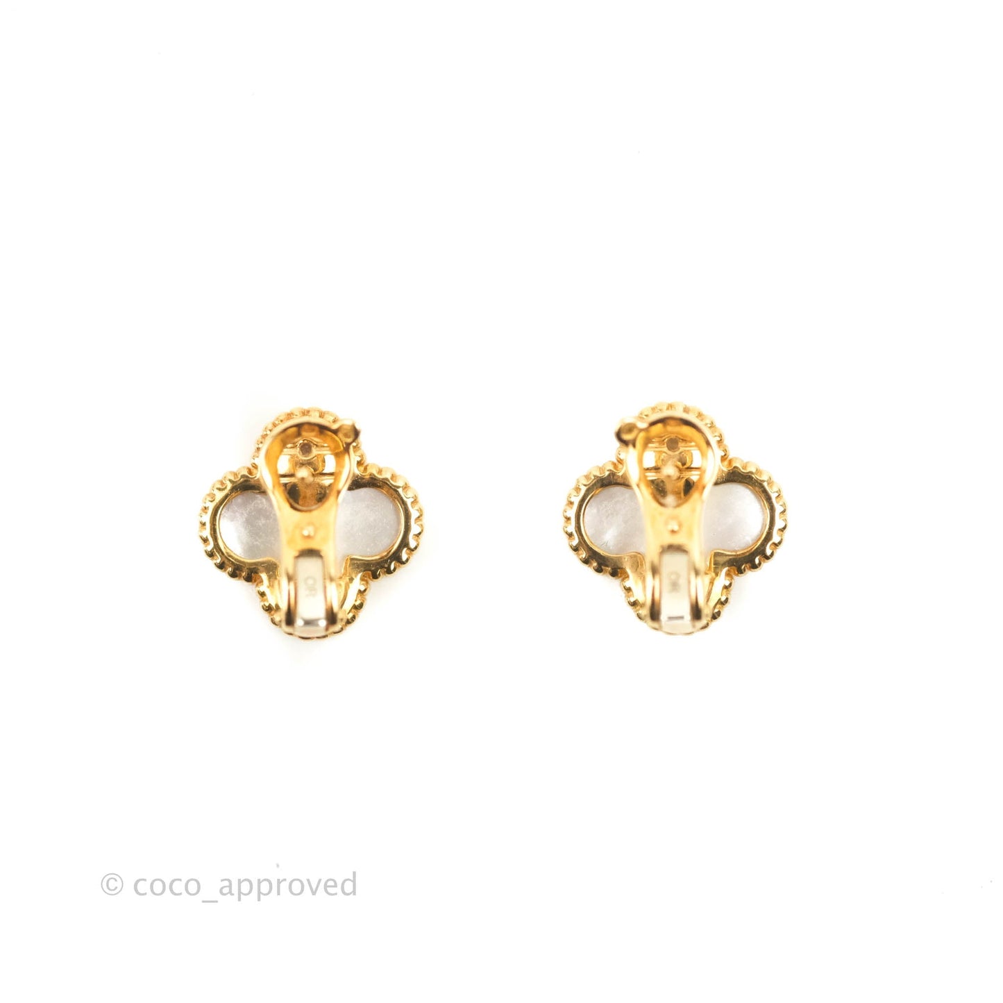 Van Cleef & Arpels Vintage Alhambra Earrings Mother-of-pearl