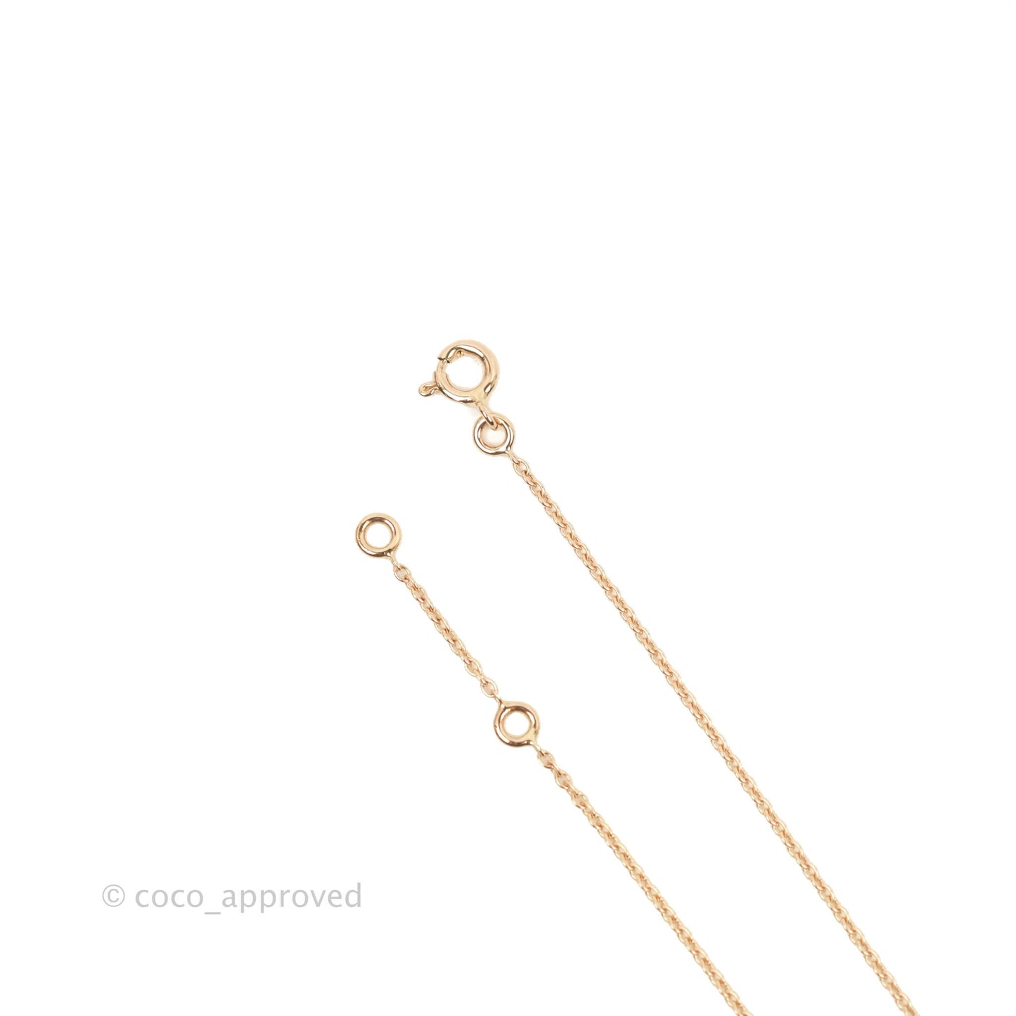 Hermès Farandole Pendant Small Model Rose Gold