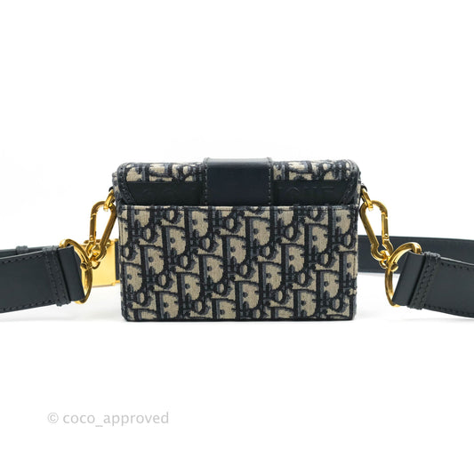Christian Dior 30 Montaigne Oblique Jacquard Box Bag