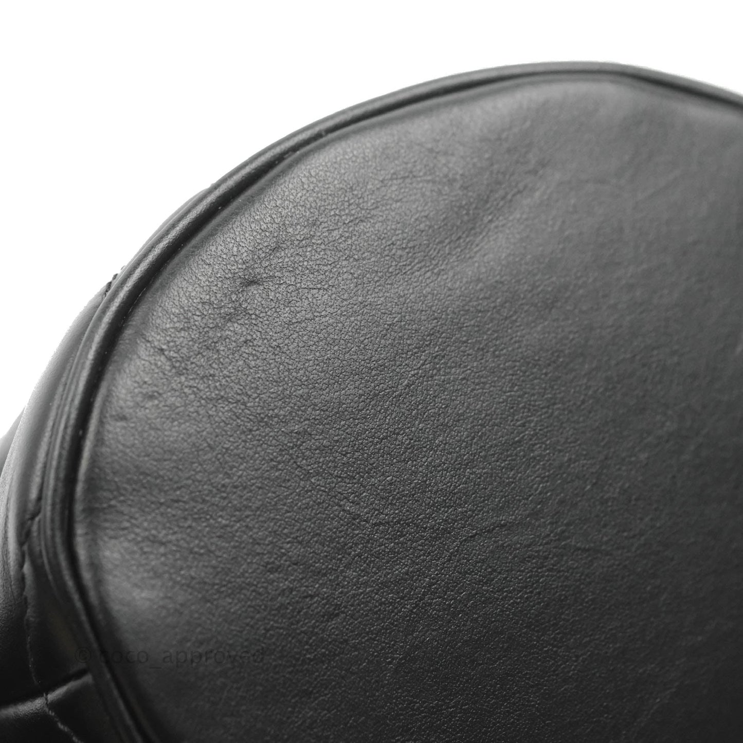 Gucci GG Marmont Mini Leather Bucket Bag Black