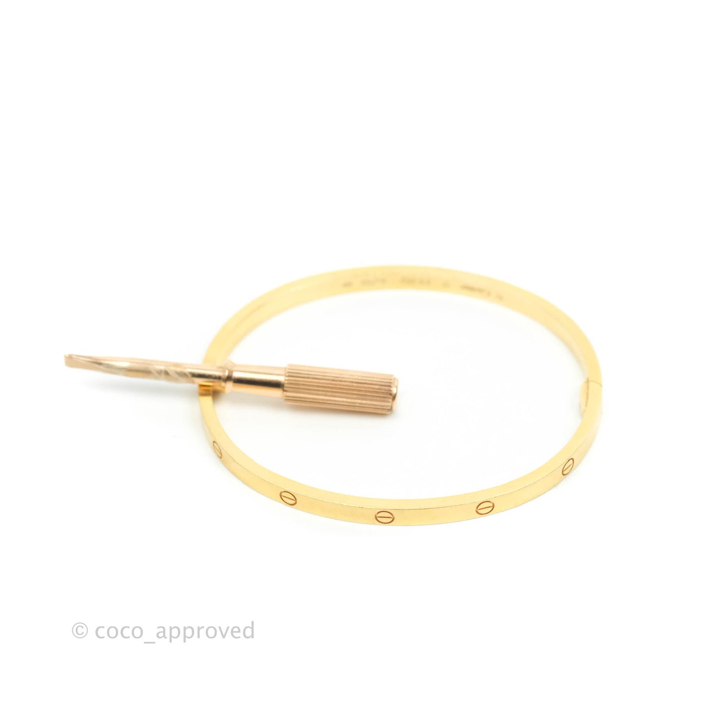 Cartier Small Love Bracelet Rose Gold