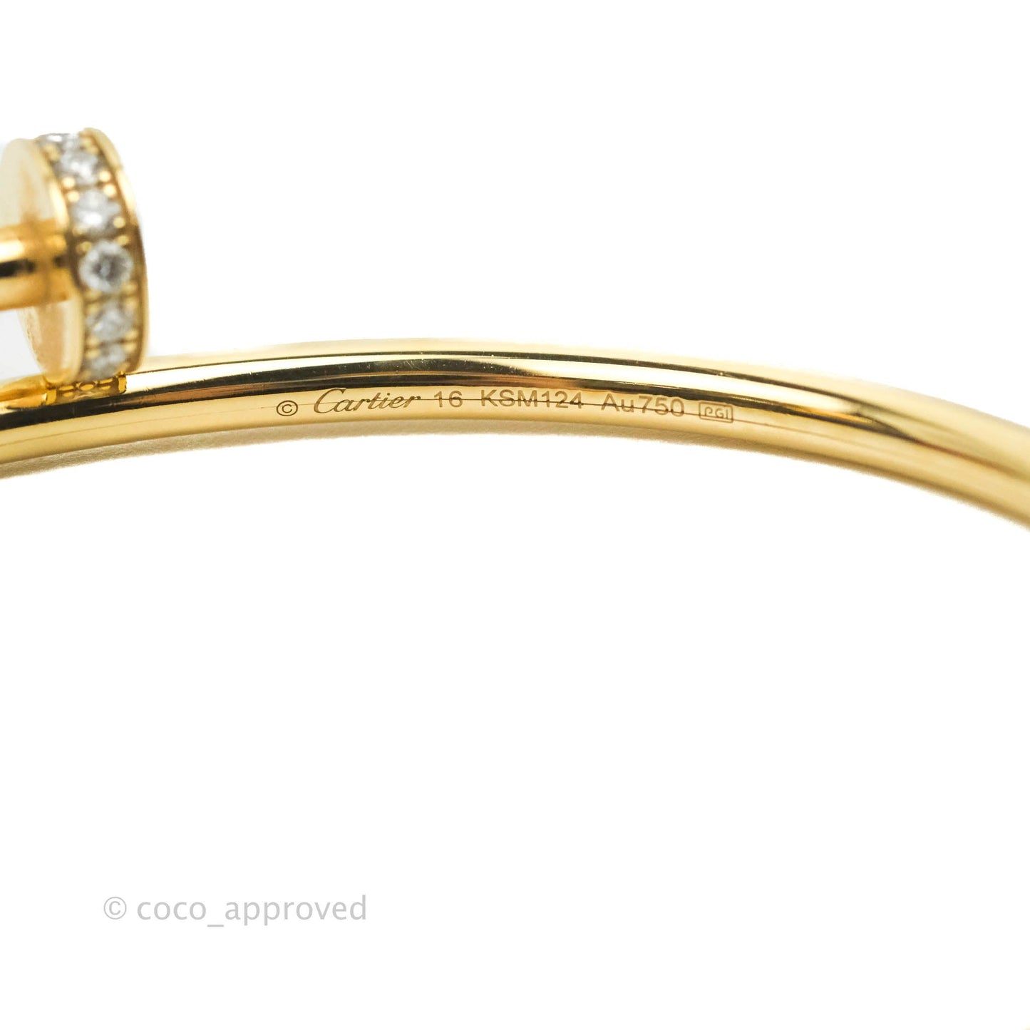 Cartier Juste Un Clou Bracelet Yellow Gold