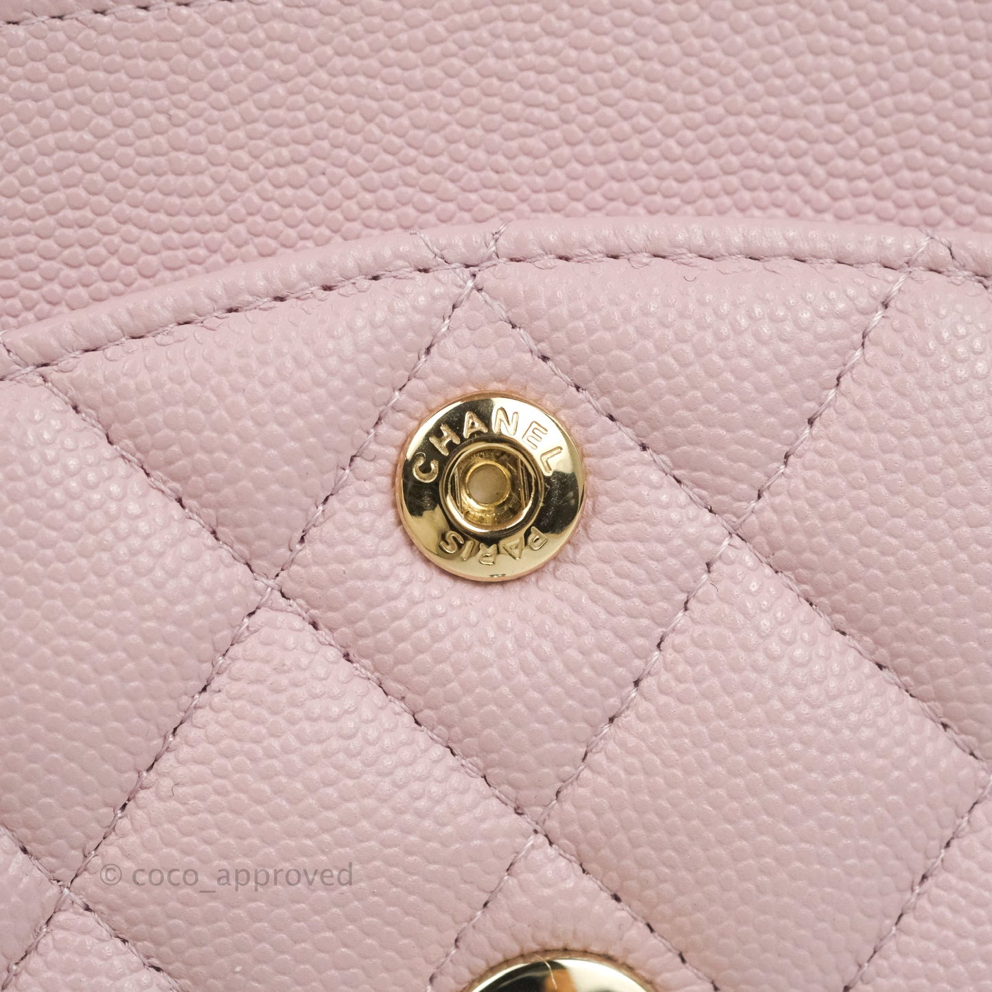 Chanel Classic Small S/M Flap Pink Caviar Gold Hardware