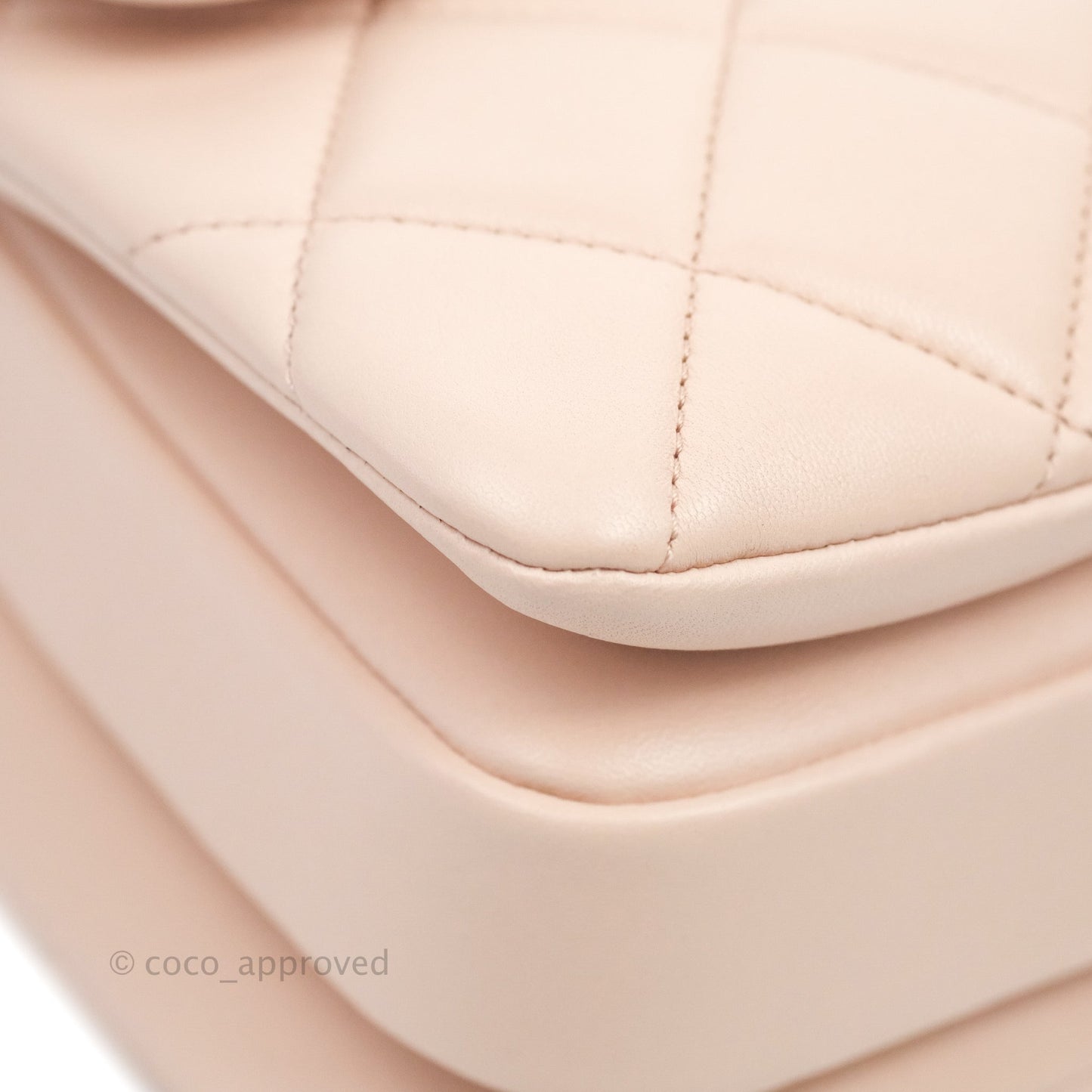 Chanel Small Trendy CC Light Pink Lambskin Gold Hardware