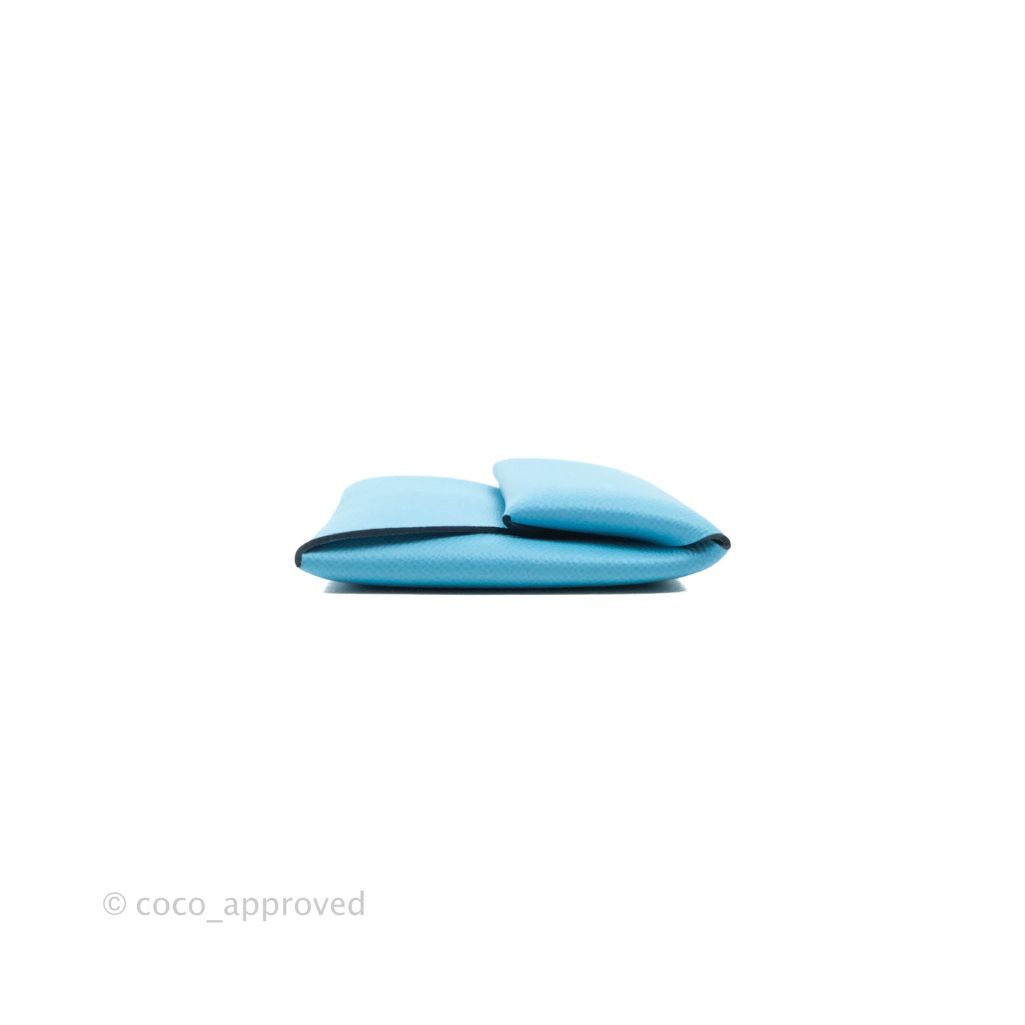 Hermès Bastia Coin Purse Blue
