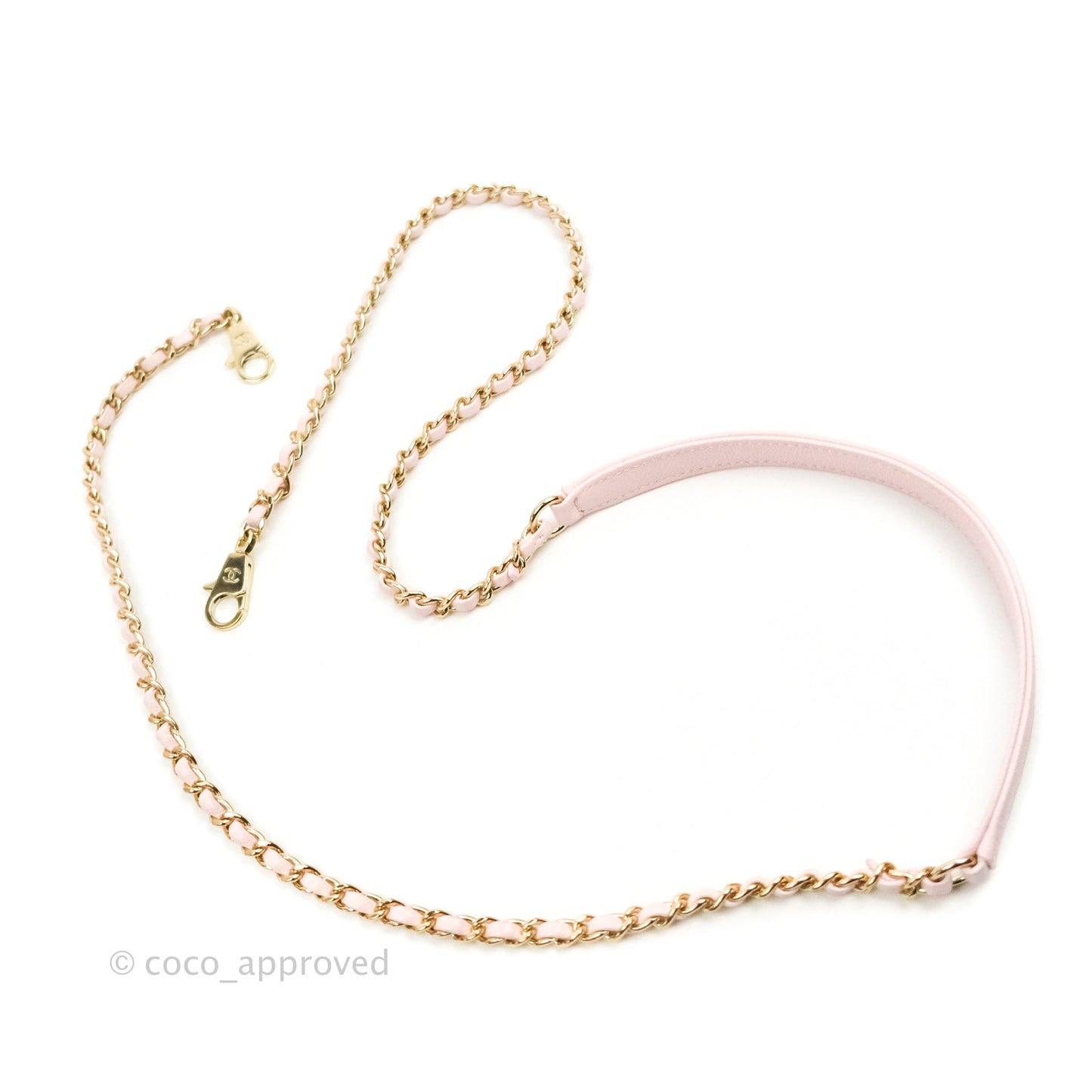 Chanel Mini Coco Handle Quilted Light Pink Caviar Gold Hardware