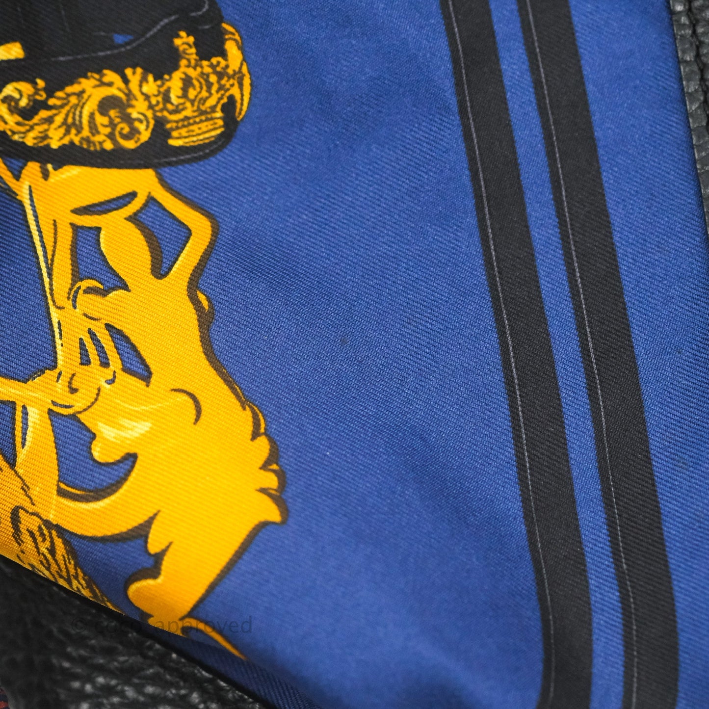 Hermes Sac Soie-Cool Drawstring Backpack Navy